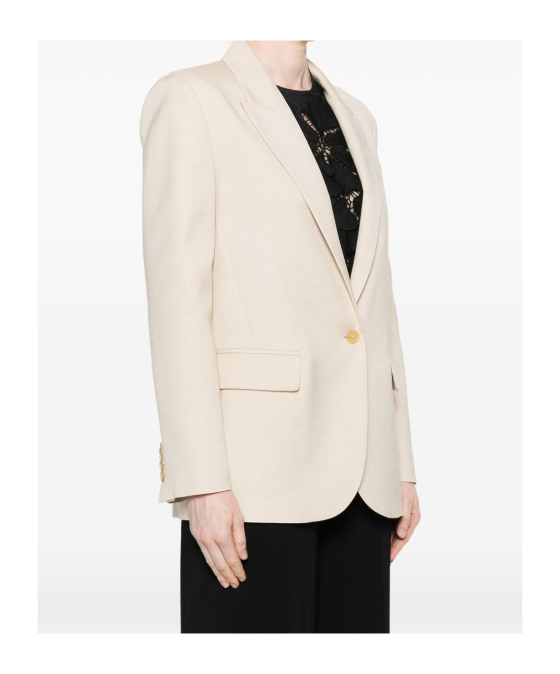 Shop Forte Forte Single-breasted Blazer