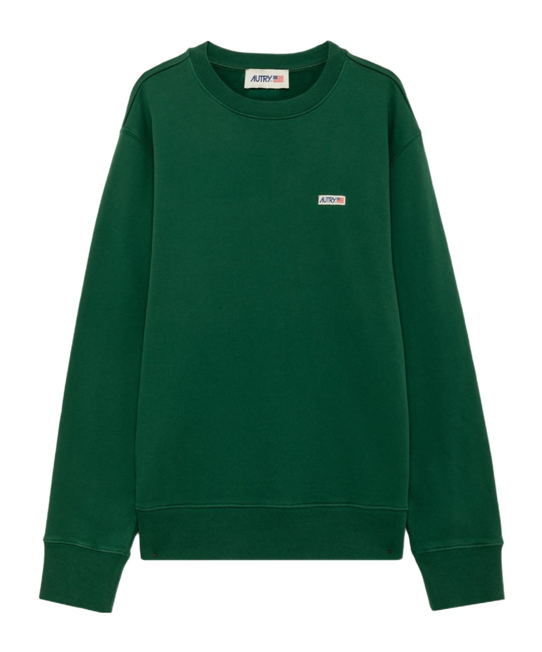 Autry Label Sweatshirt In Green