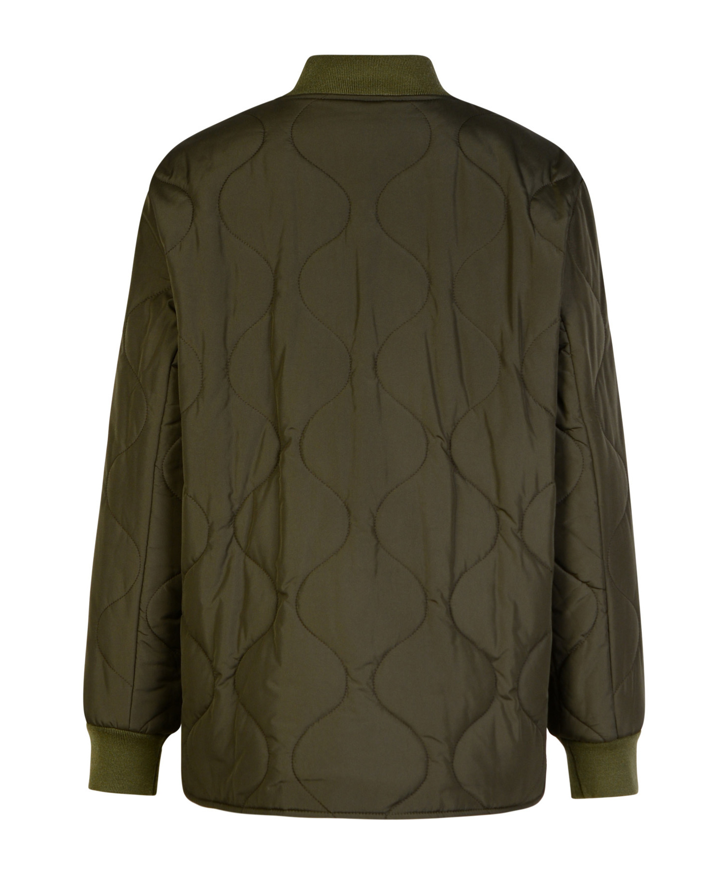APC PADDED QUILTED BOMBER JACKET