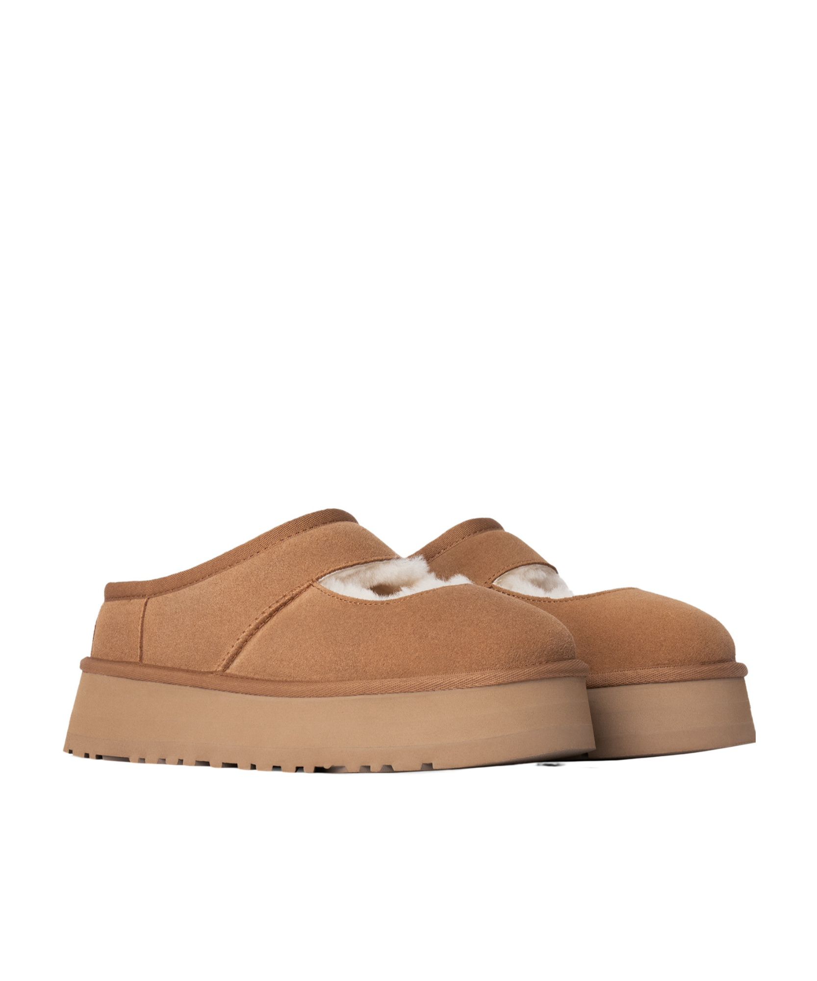 Ugg Bea Mary Jane Sabot In Brown