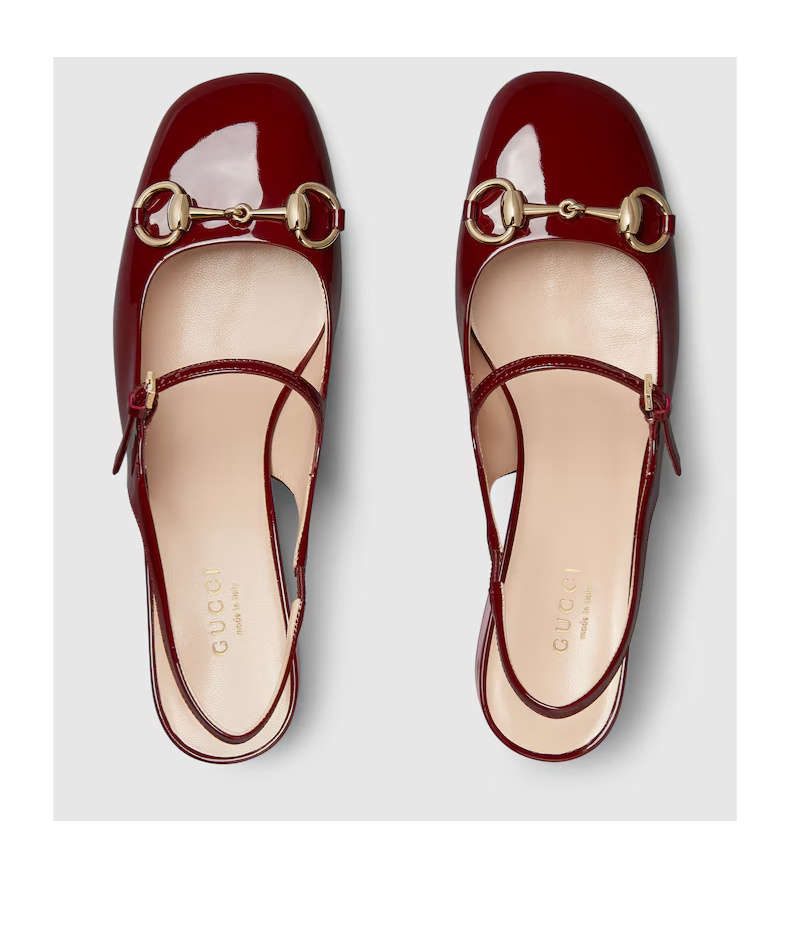Shop Gucci Women's Horsebit Pump In Brown