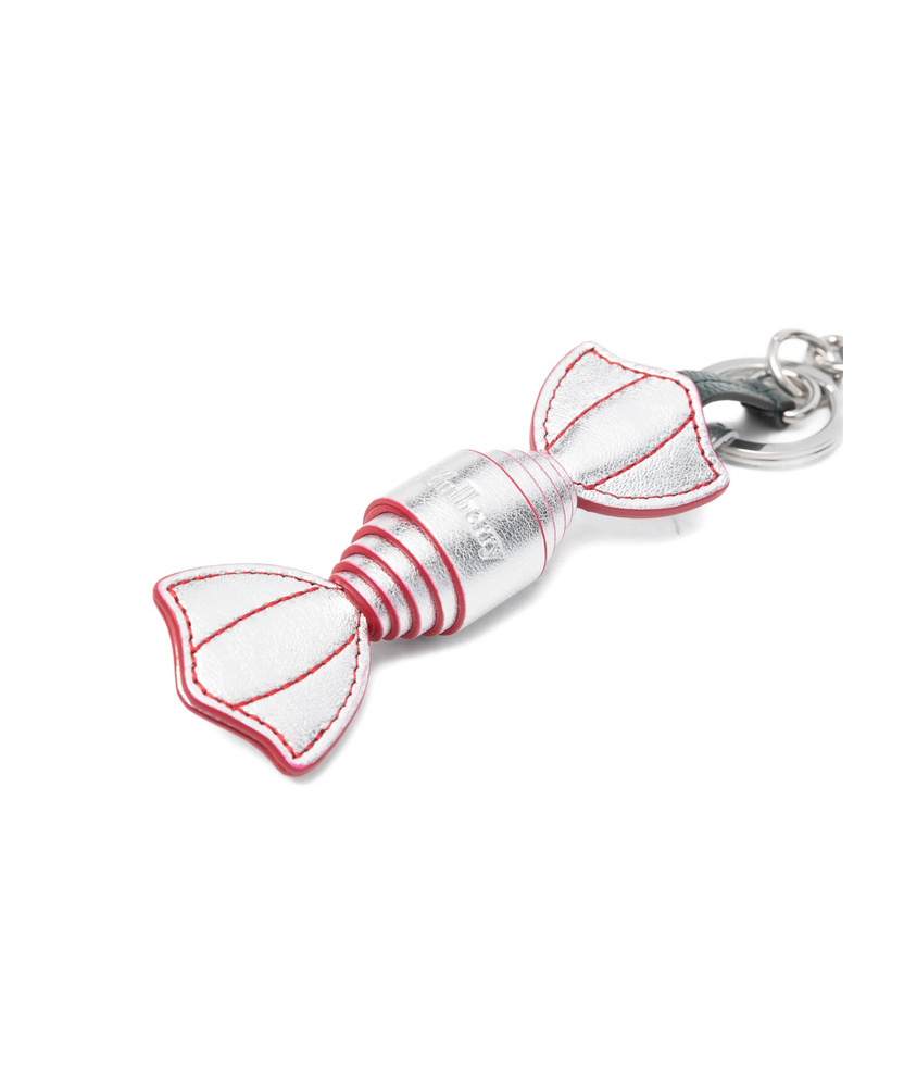 Mulberry Candy Keychain In Metallic