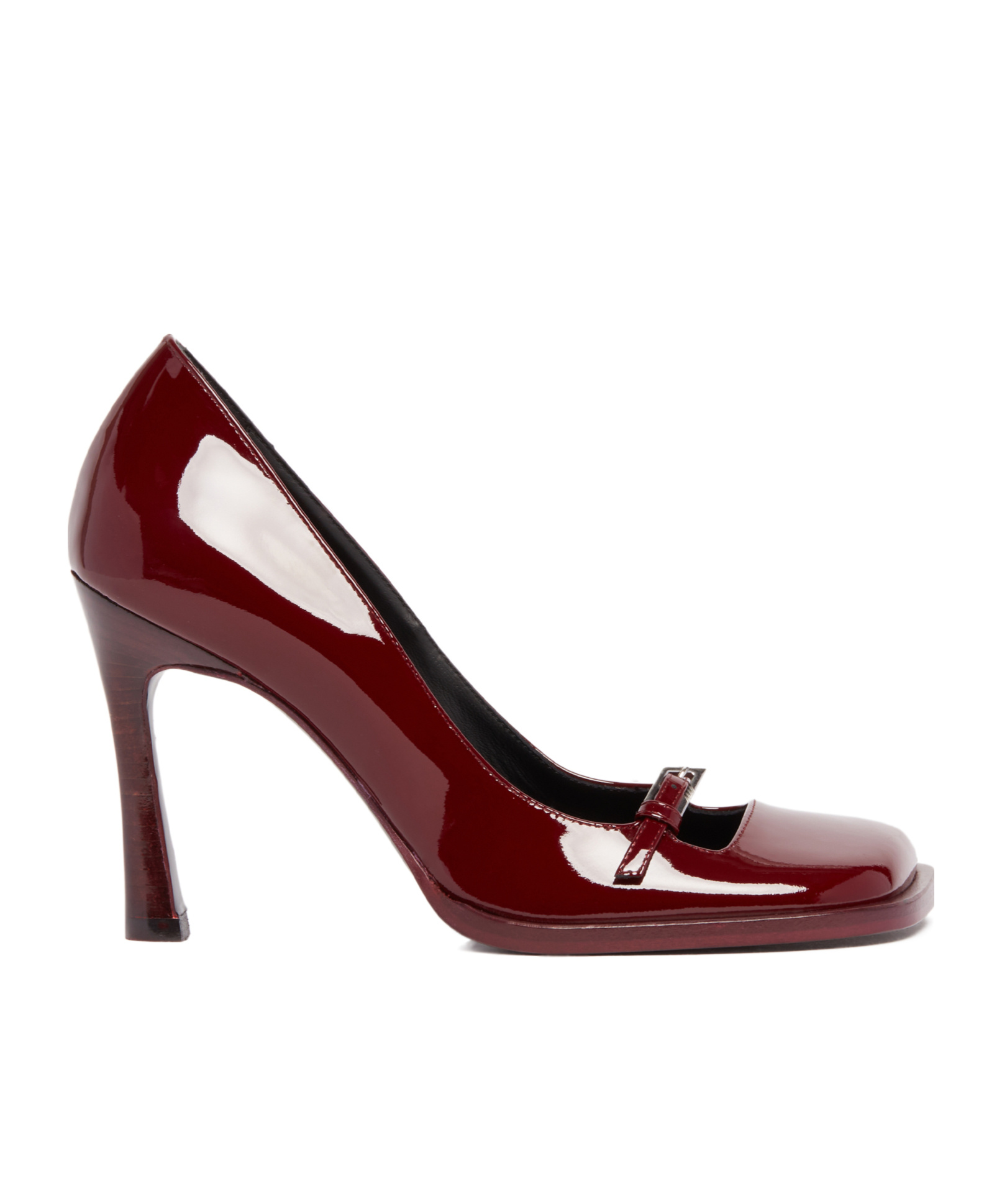 Attico The  Mia Pumps In Burgundy