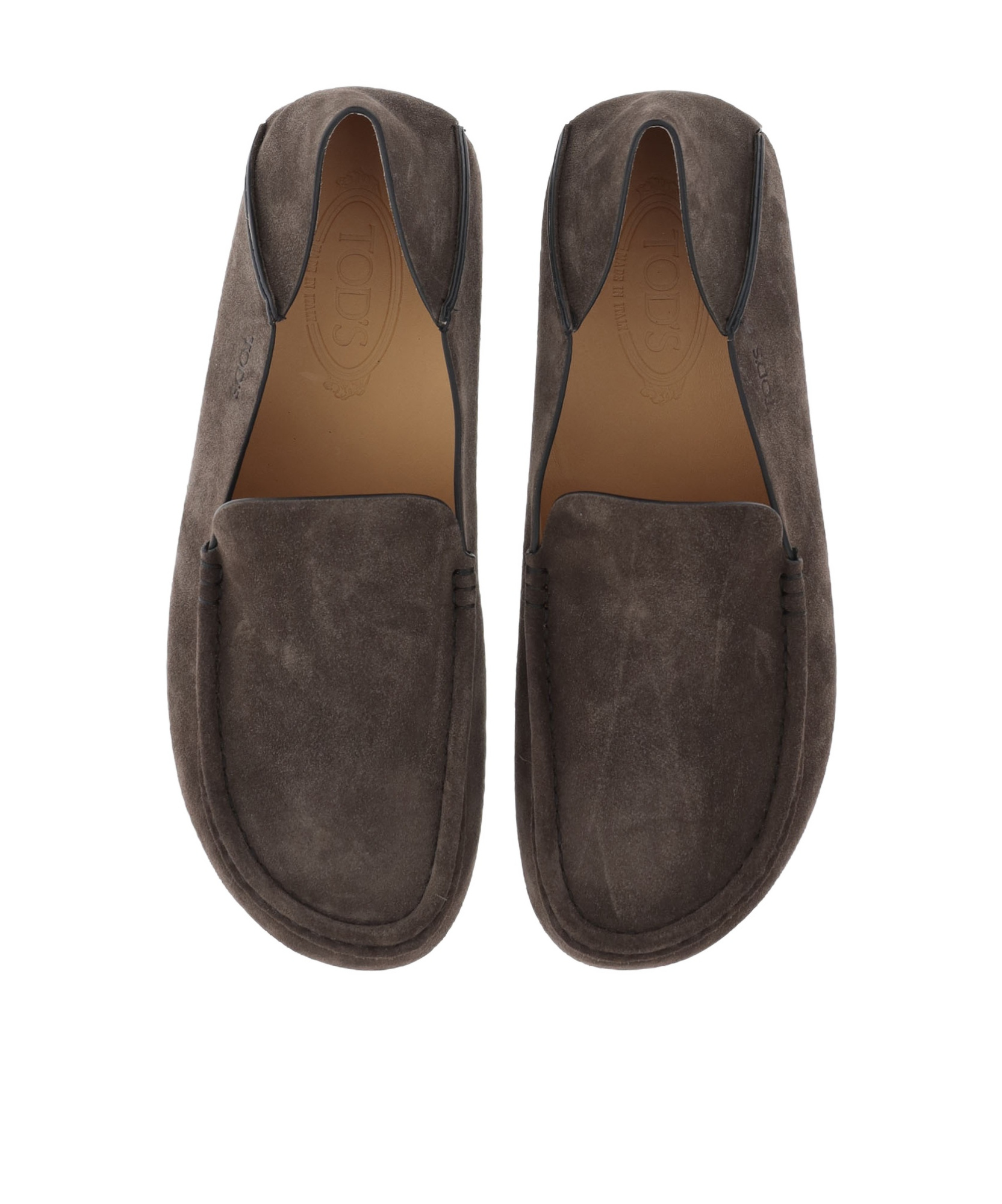 Tod's Push On Loafers In Brown
