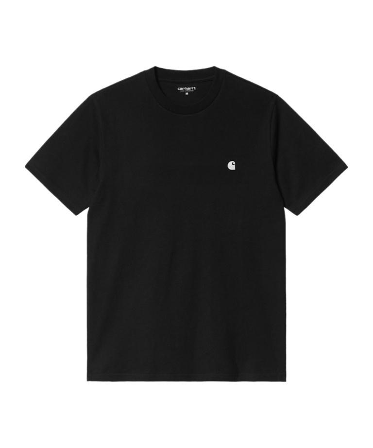 Carhartt Madison Logo-embroidered T-shirt In Black