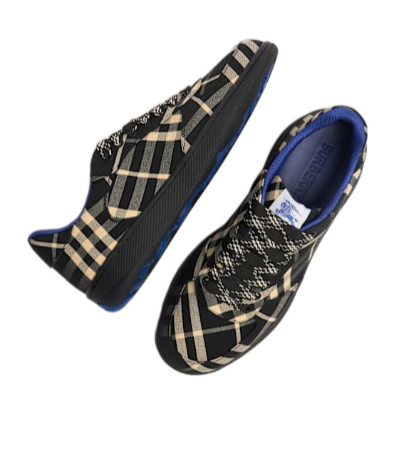 Burberry Terrace Black Polyester Blend Sneakers