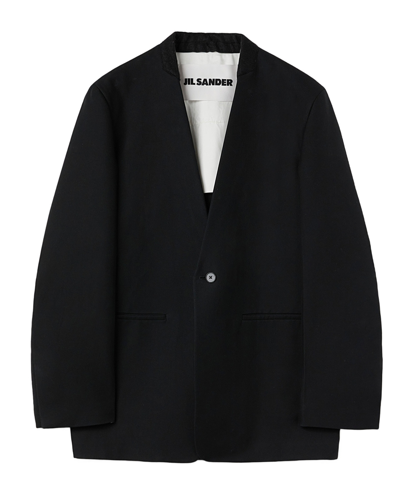 Jil Sander Deconstructed Single-breasted Blazer