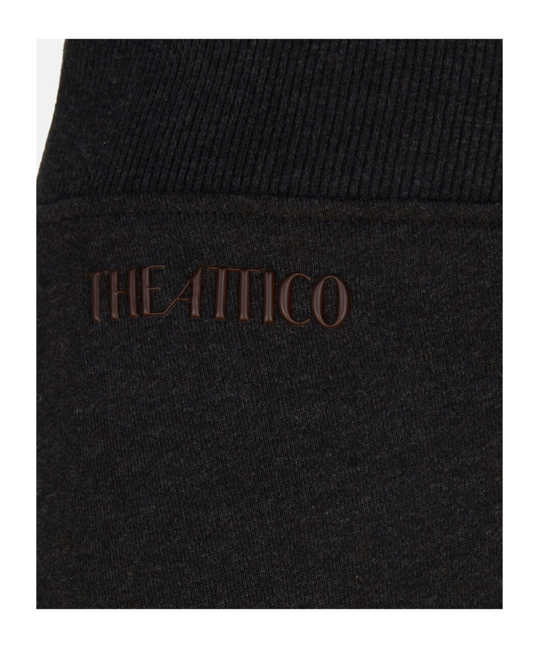 Attico Slit Skirt In Black