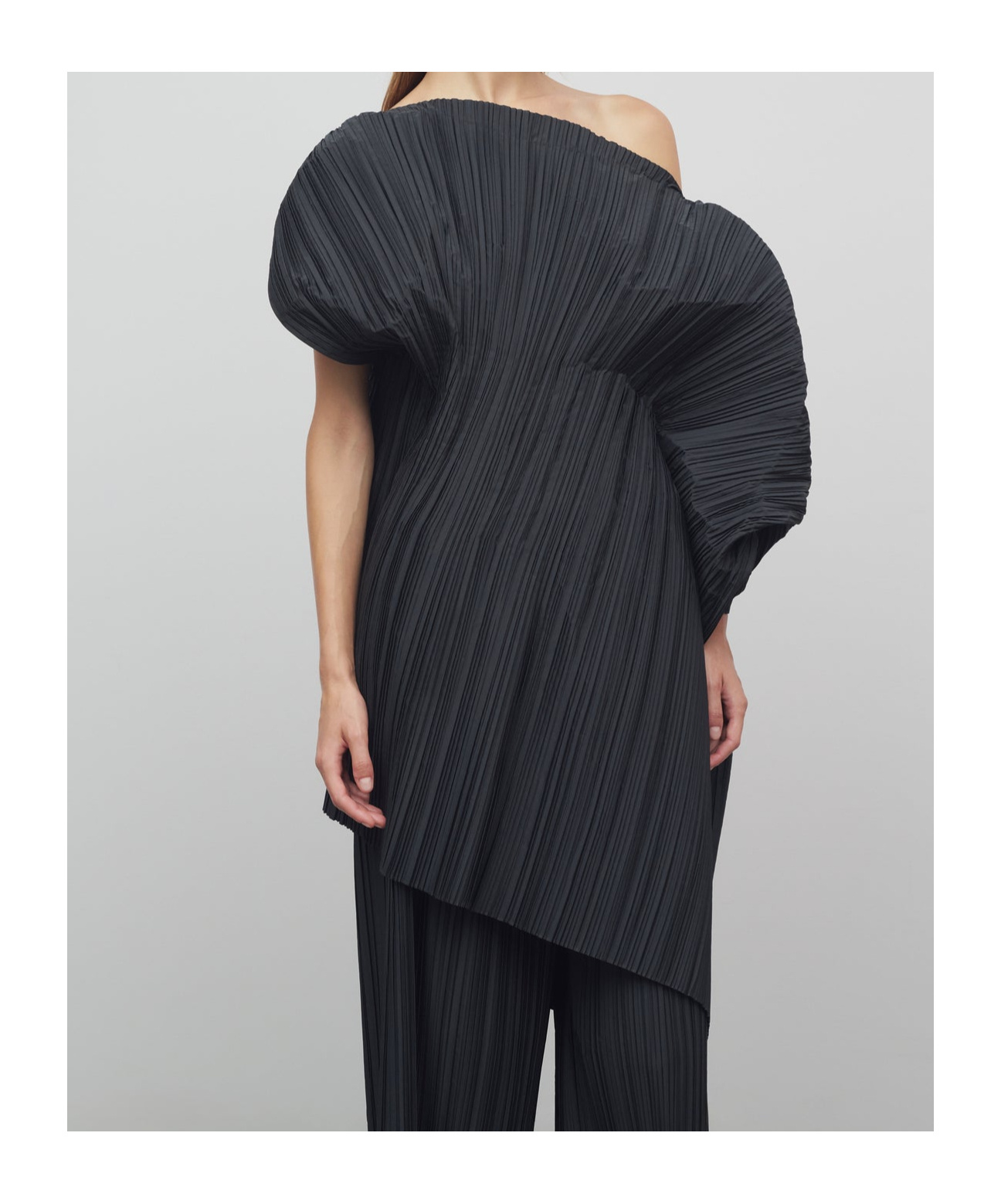 The Row Asymmetrical Top In Black