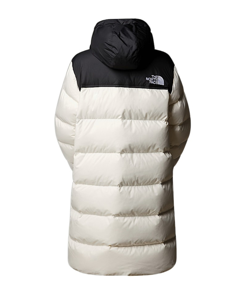 Shop The North Face Nuptse Coat In White
