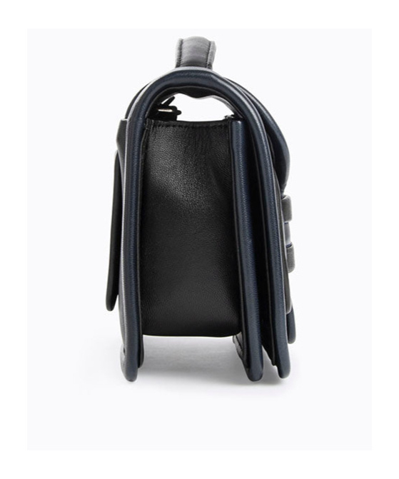 Pierre Hardy Flip Shoulder Bag In Black