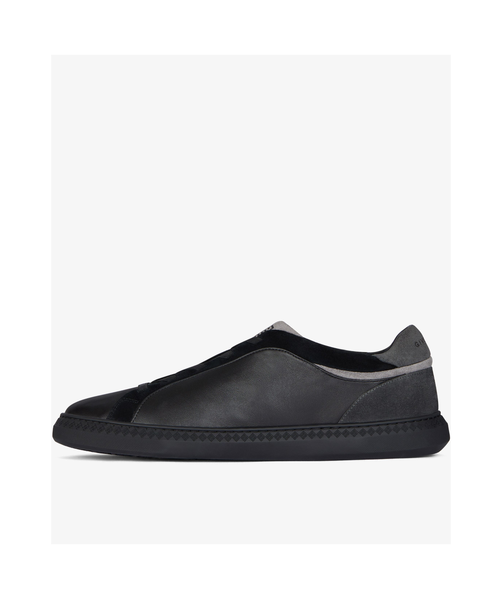 Givenchy Black Leather G Move Sneakers In Black