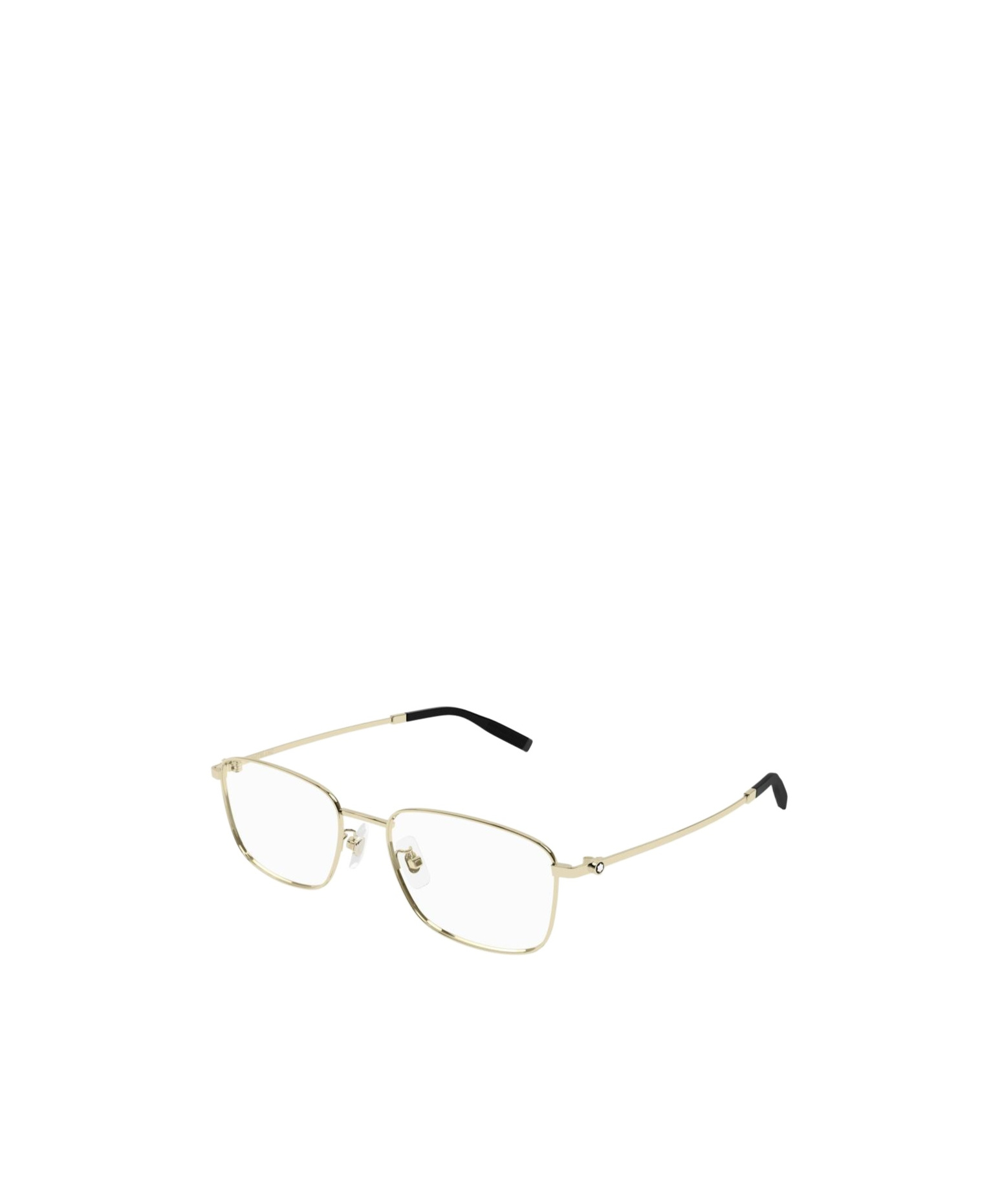 Montblanc Eyewear Squared Frame Glasses In Brown