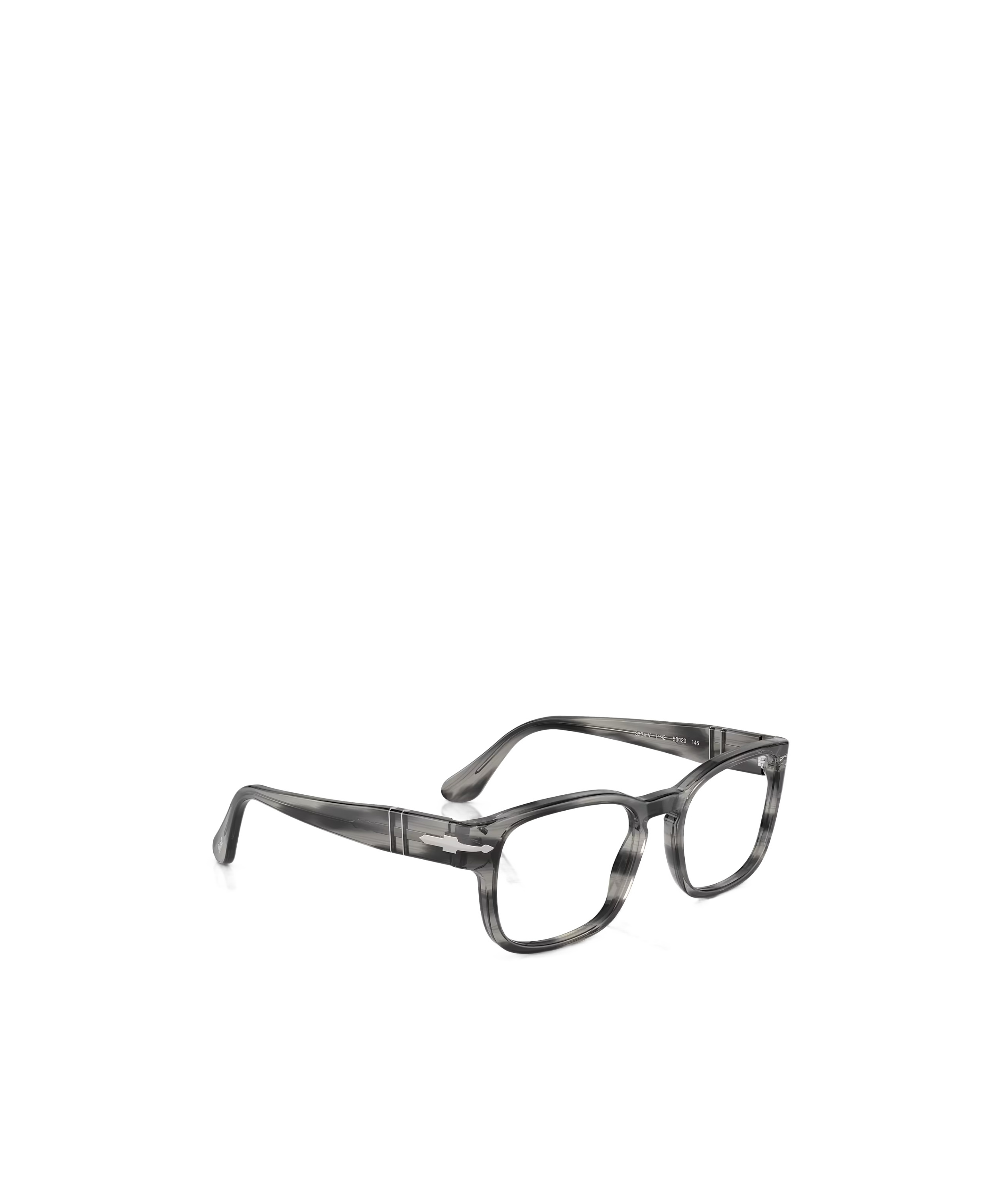 Persol Square Frame Glasses In Gray