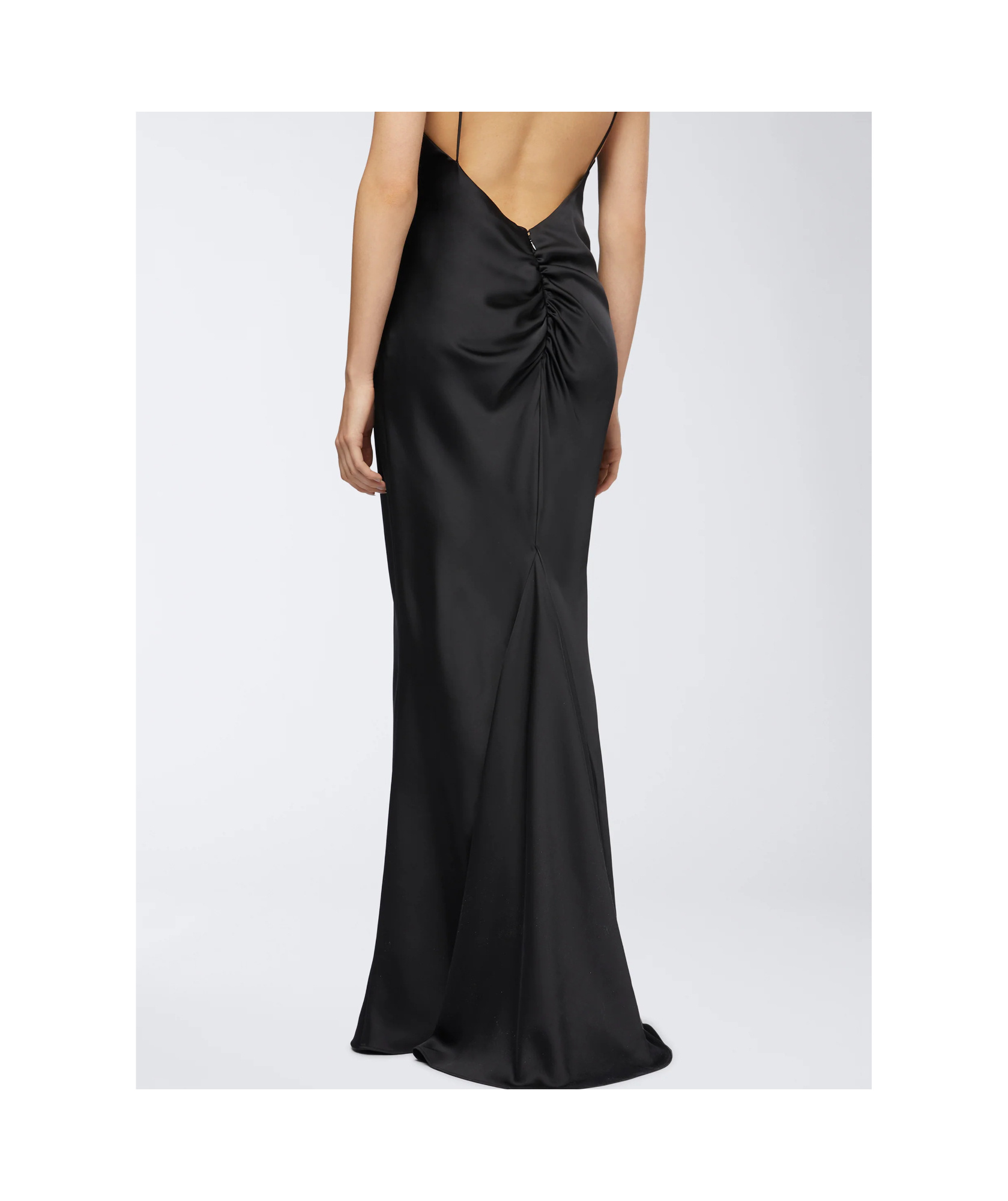 The Andamane Thin Strap Dress In Black