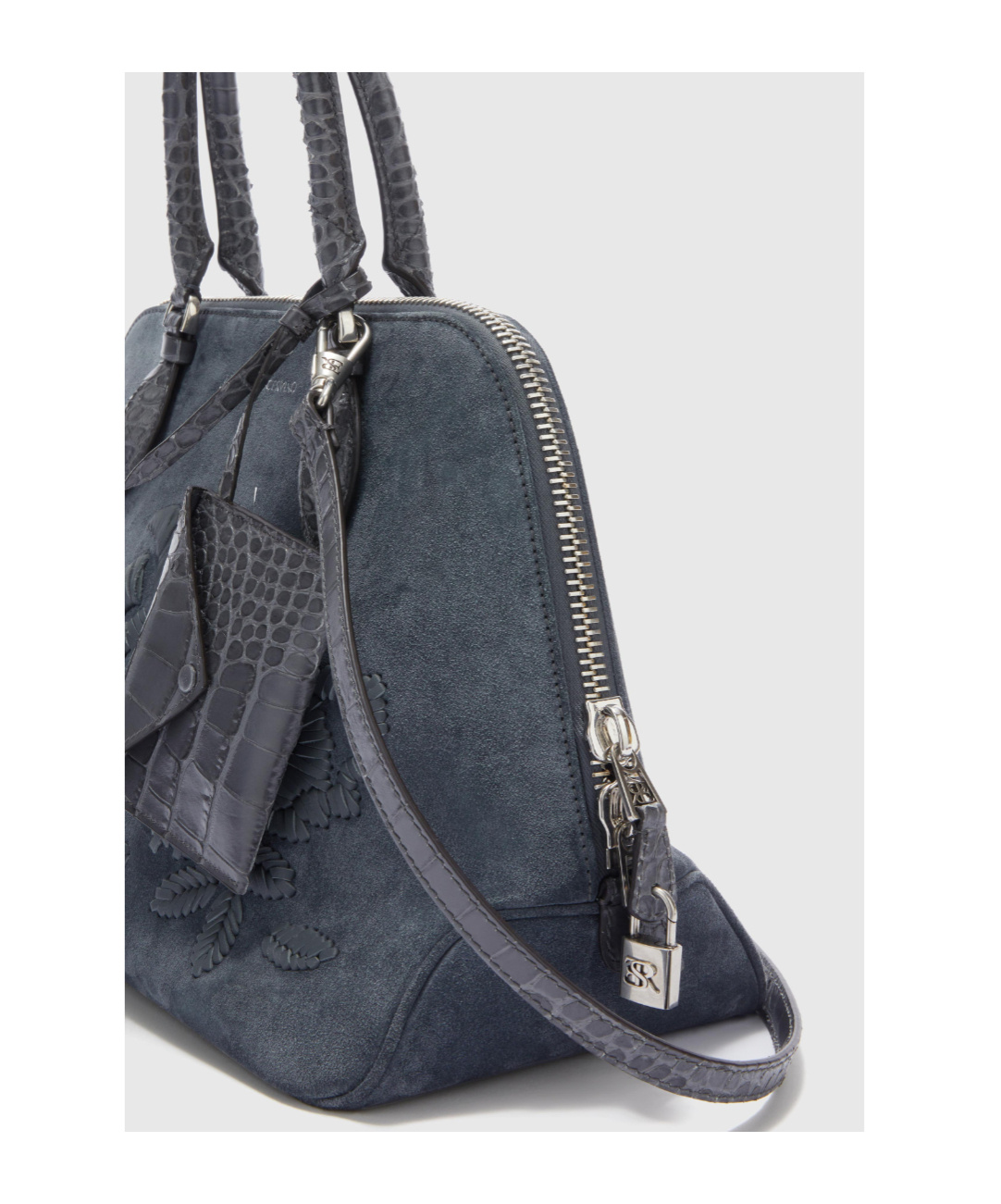 Ermanno Scervino Orsetta Large Double Handle Bag In Black
