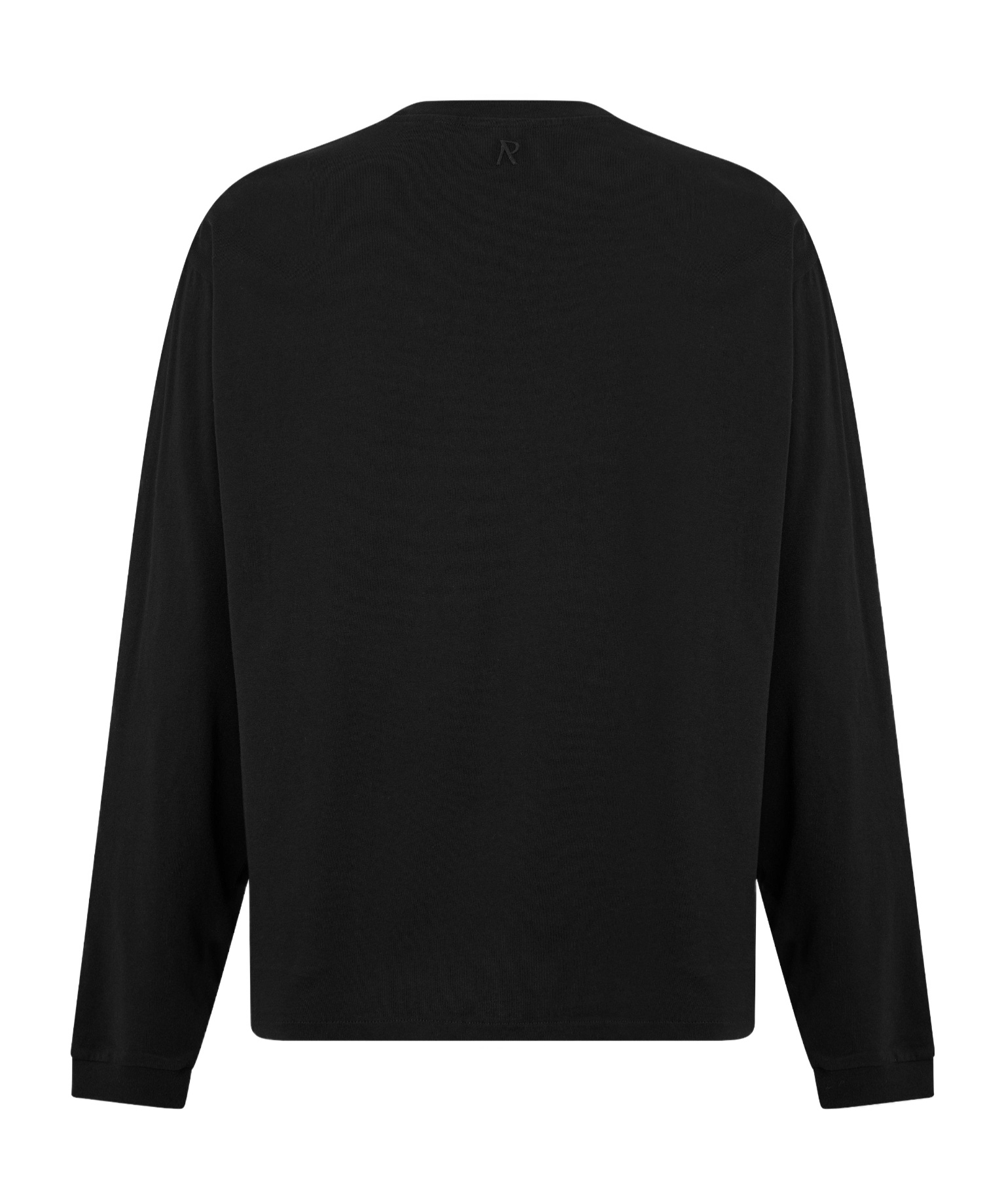 Represent Simple And Versatile Top In Black