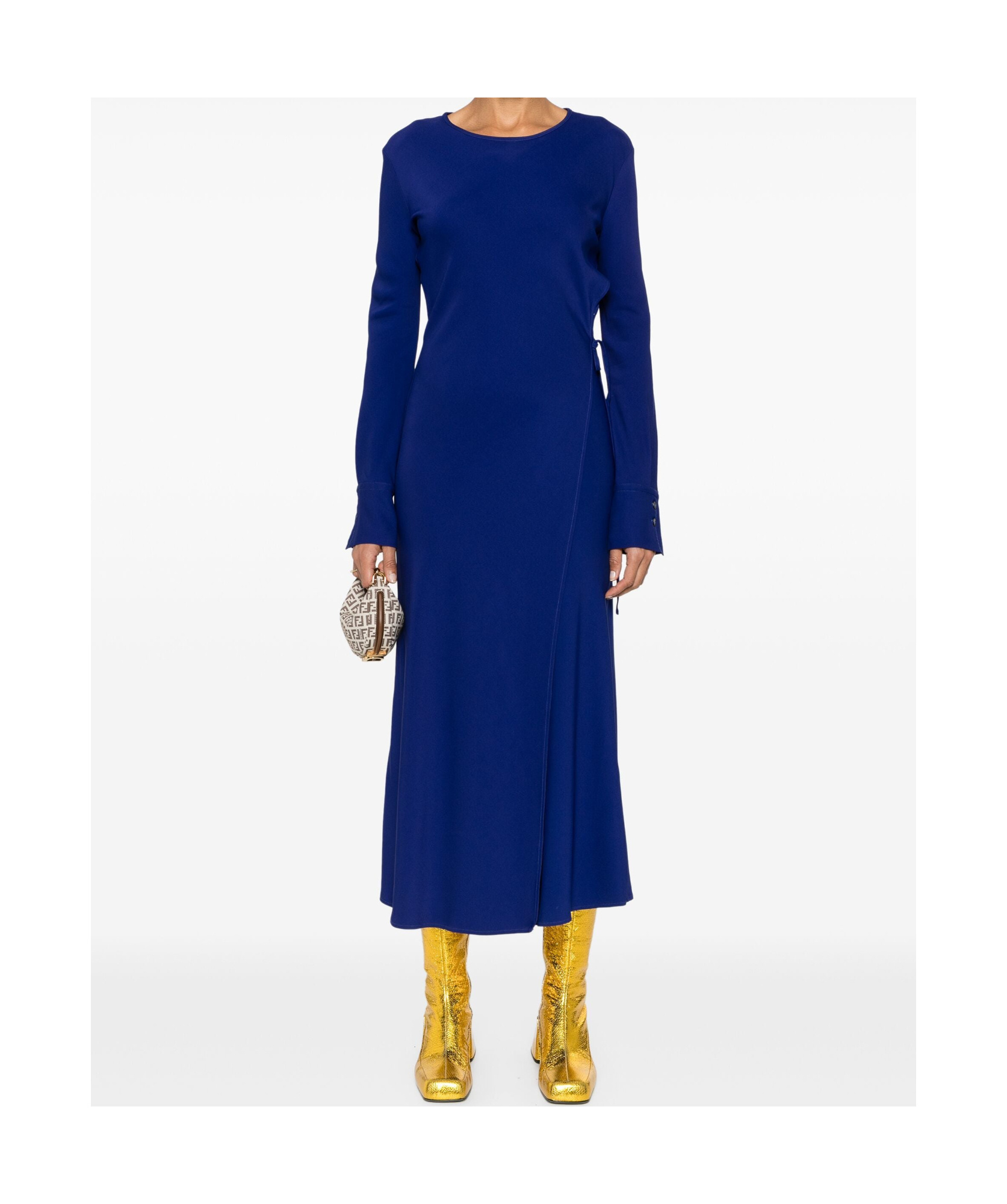 Forte Forte Forte_forte Stretch Cady Crepe Wrapover Dress