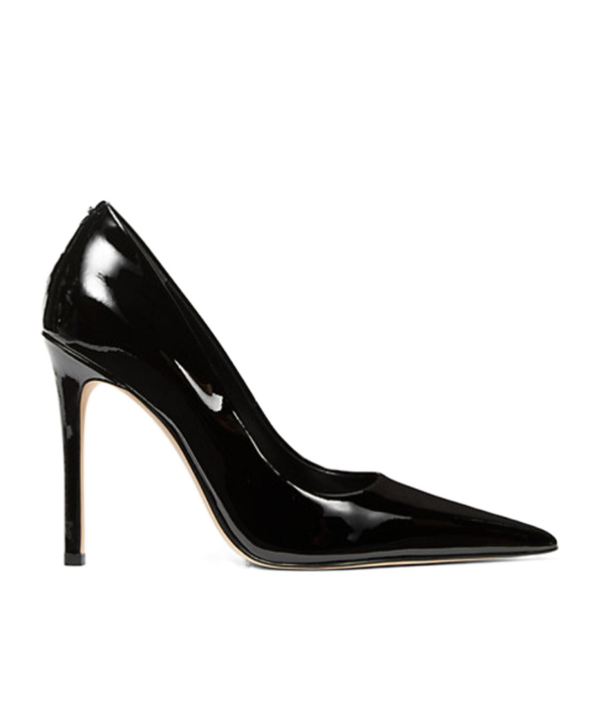 Michael Michael Kors Elyse Patent Leather Pump In Black