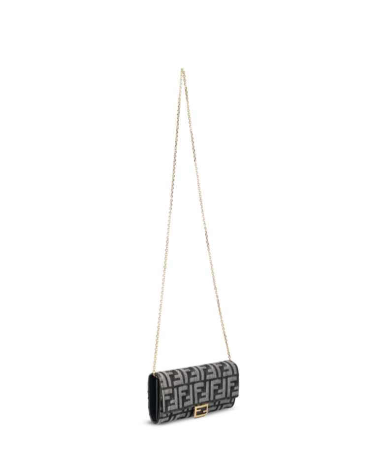 Fendi Baguette Continental Cross Body Bag In Multi