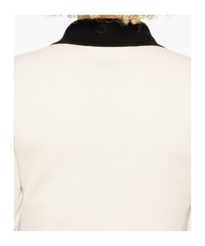 Amiri Long-sleeved Polo Shirt In Neutral