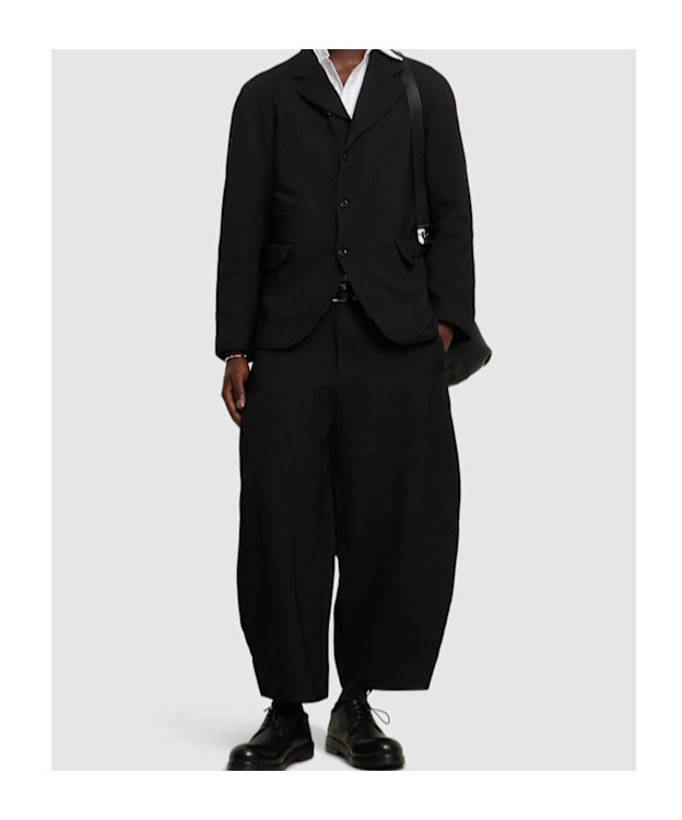 COMME DES GARÇONS BELT LOOPS SLACKS