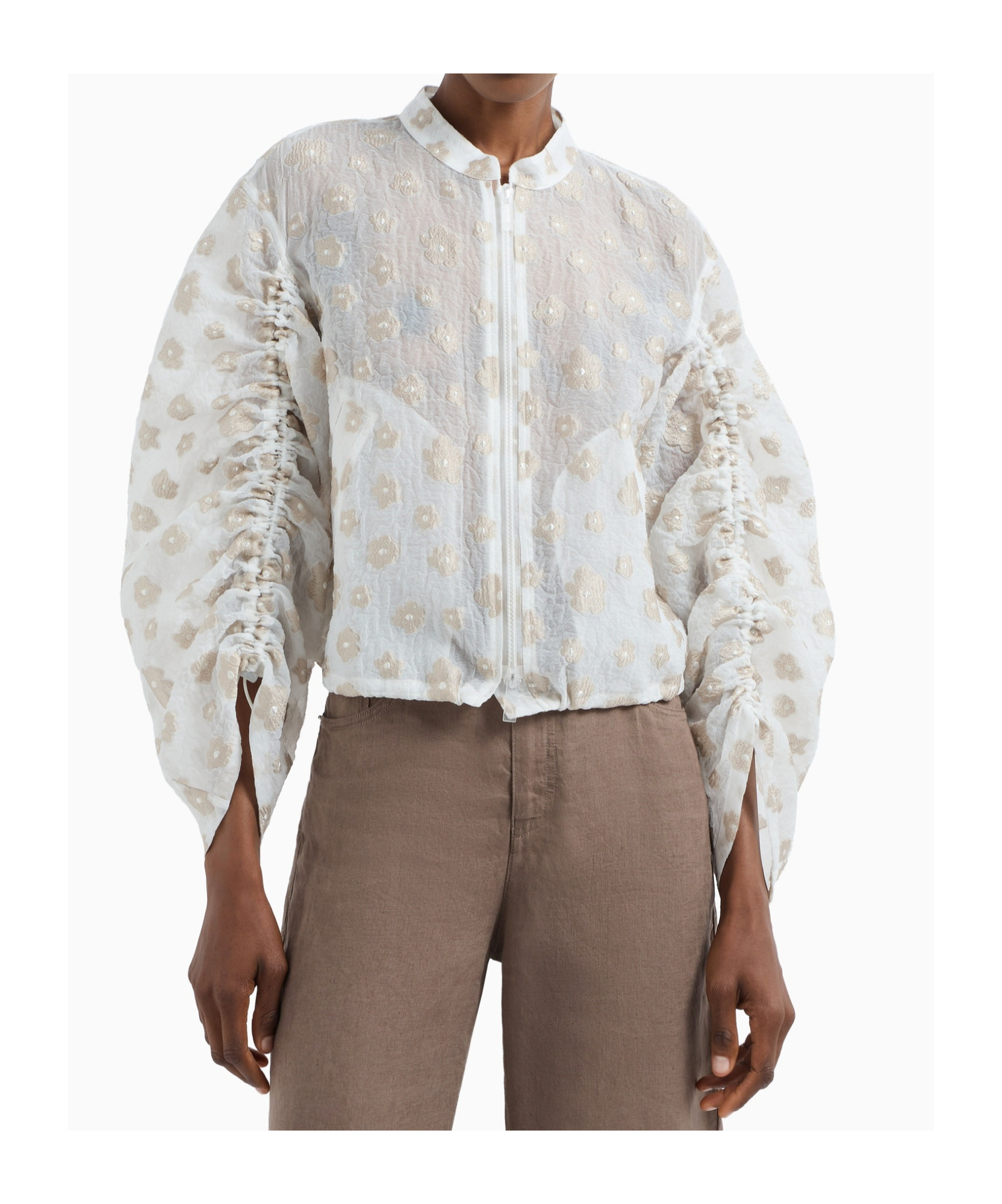 EMPORIO ARMANI EMBROIDERED JACKET