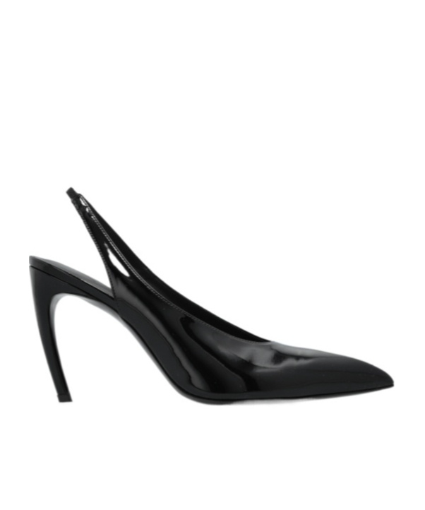 Attico Pointed Toe Slingback Viper Glossy Finish