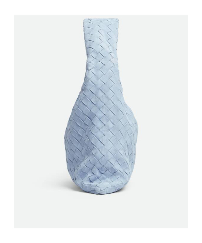Bottega Veneta Hop Shoulder Bag In Blue