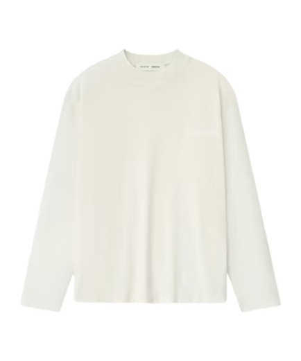 Essentials Cotton-blend Jersey T-shirt. In White