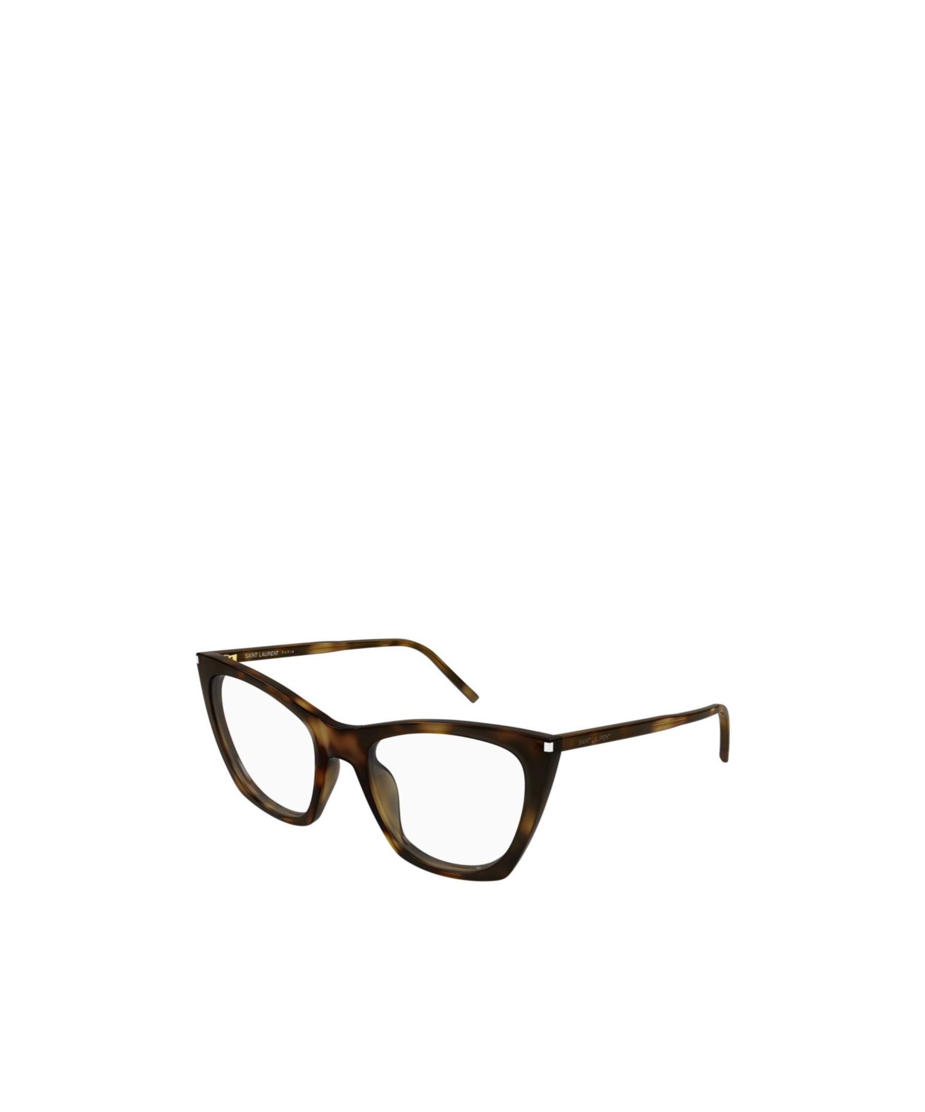 Saint Laurent Brille Mit Cat-eye-gestell In Black