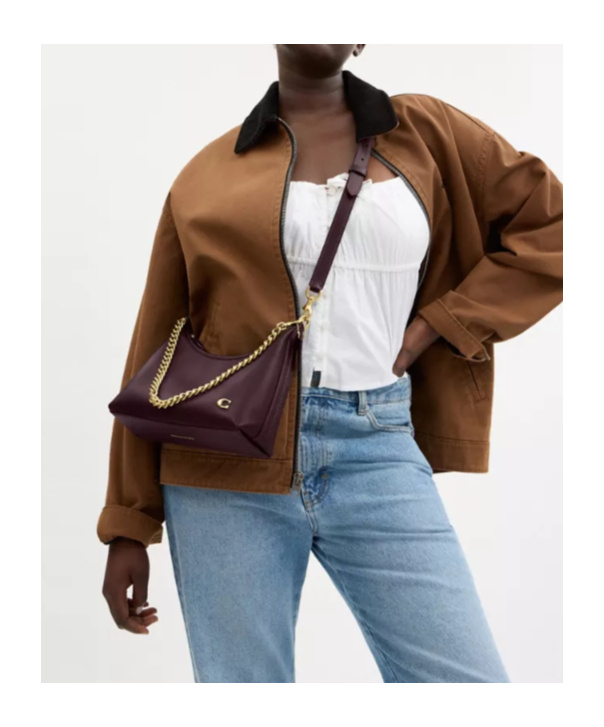 Coach Juliet Shoulder Bag 25 In Purple