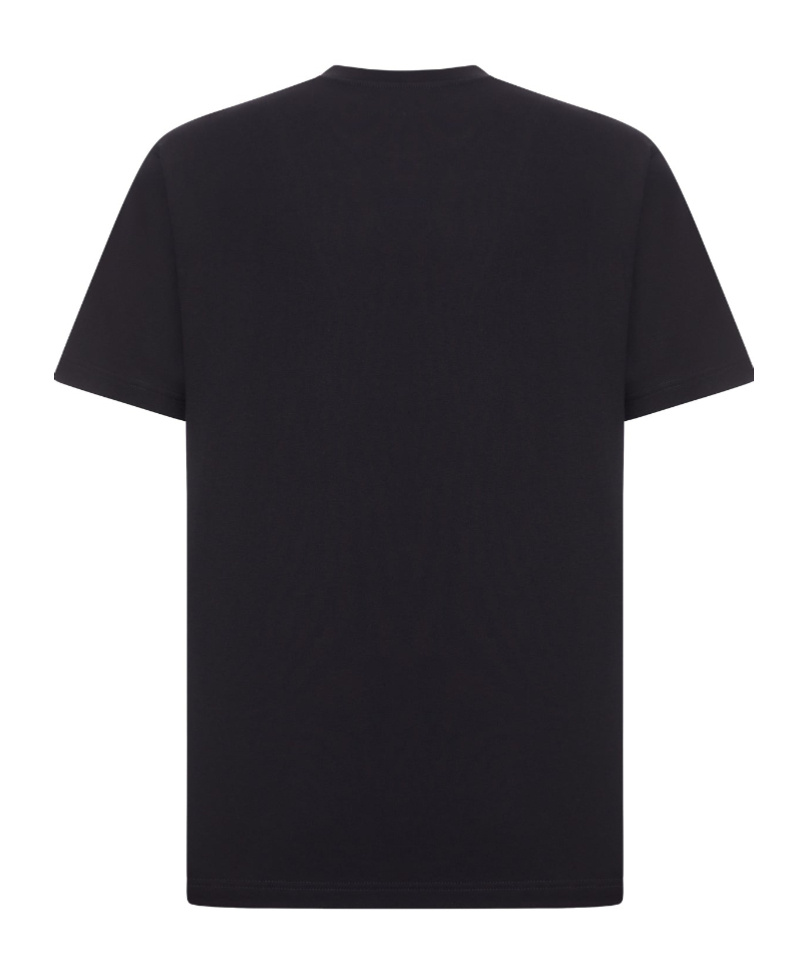 Gucci Men Short Sleeve Cotton Jersey T-shirt In Black
