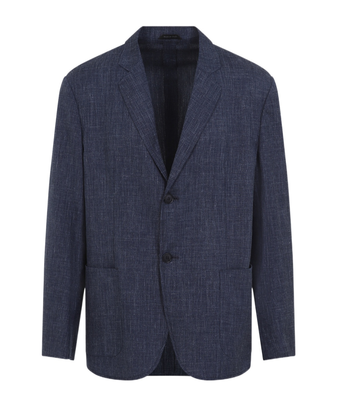 Giorgio Armani Single-breasted Blazer In Blue