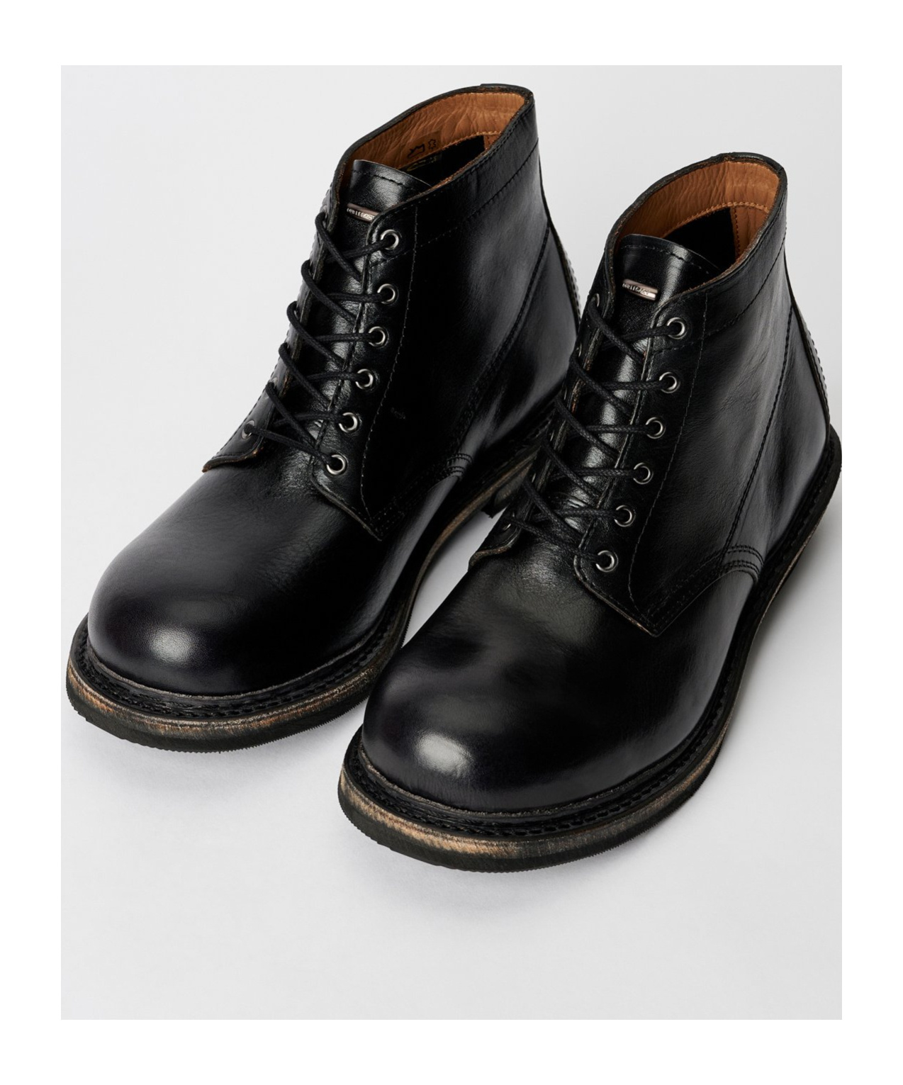 Our Legacy Lacing Short Boots In Black
