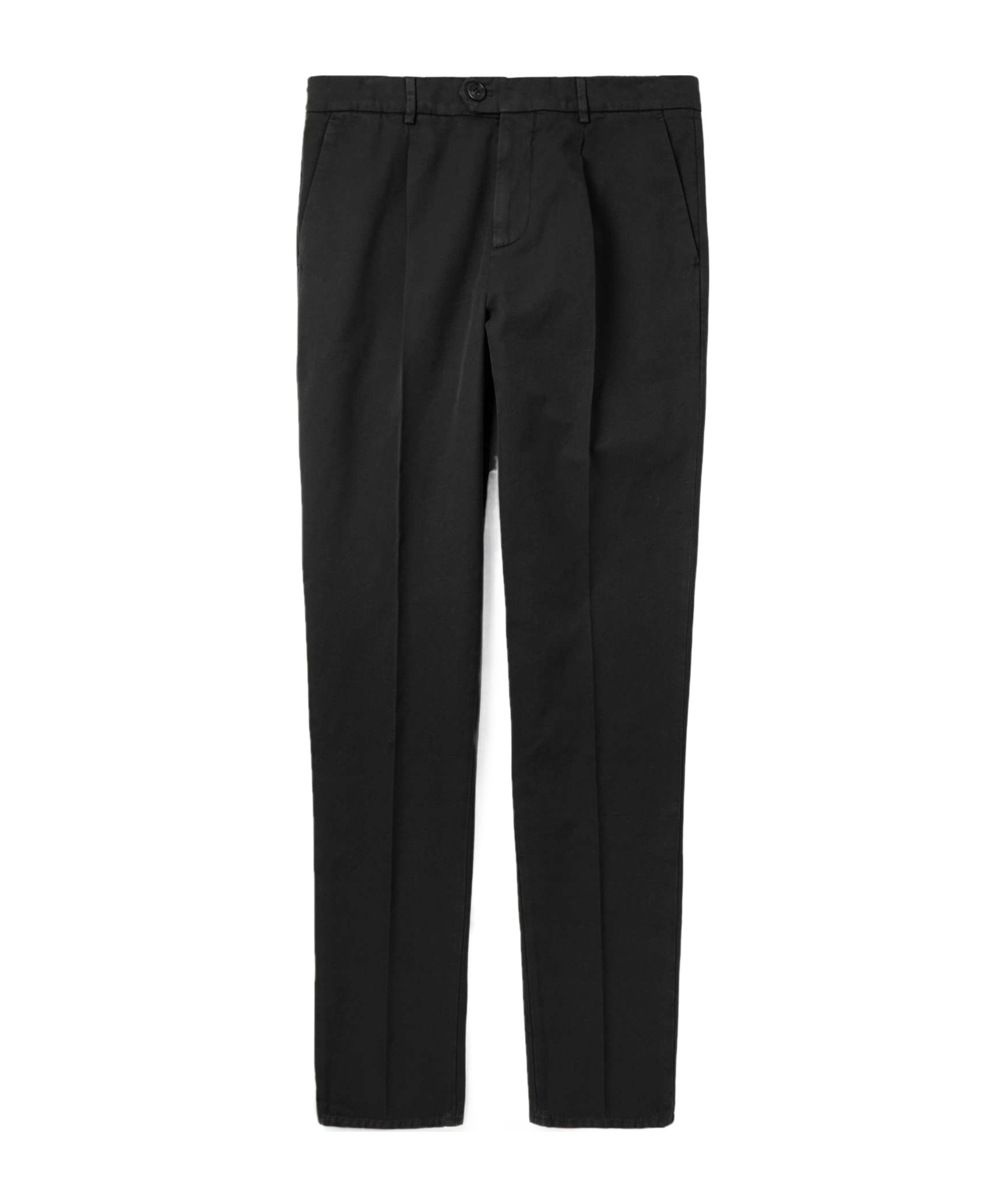 Brunello Cucinelli Tailored Black Trousers With Classic Waistband In Black
