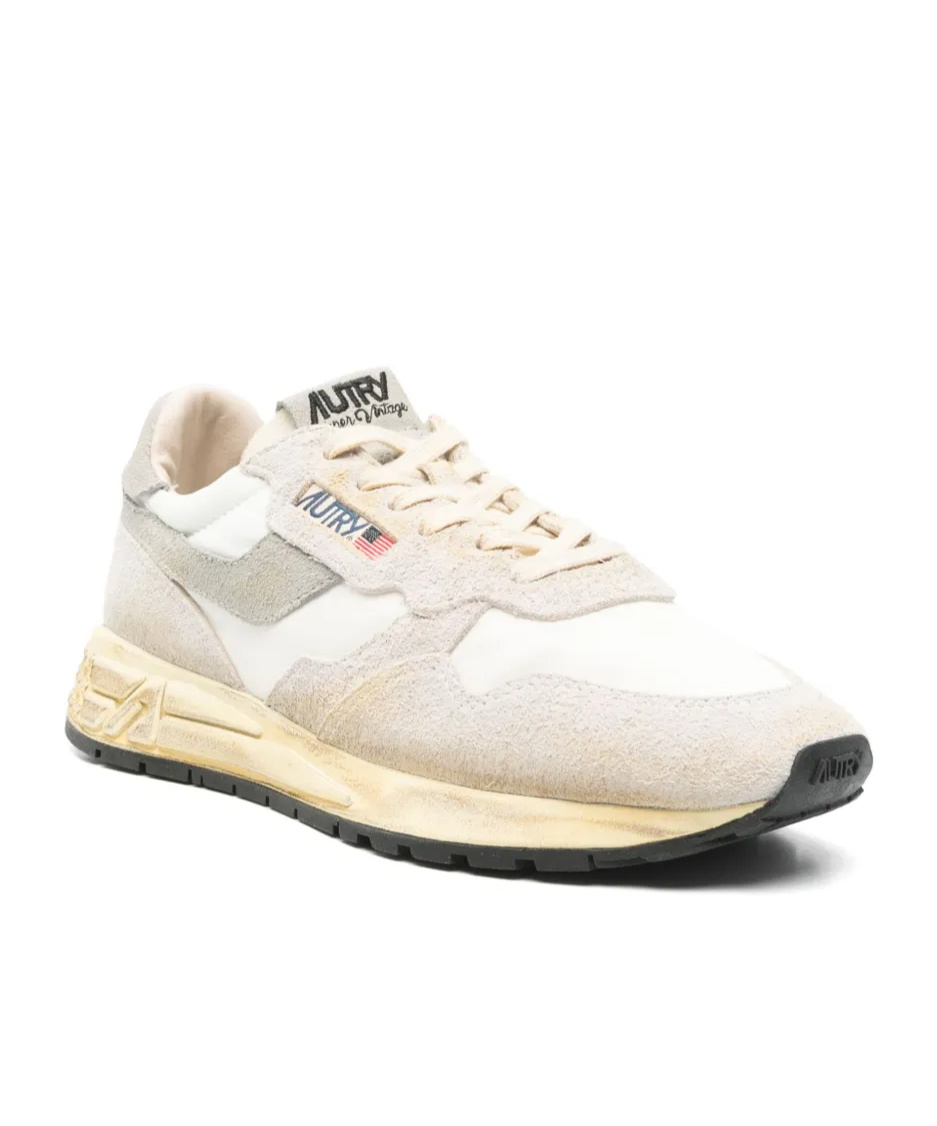 Autry Reelwind Super Vintage Sneakers In Nude