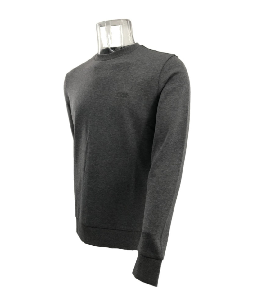 HUGO BOSS ROUND-COLLAR AND LONG-SLEEVED SWEATER