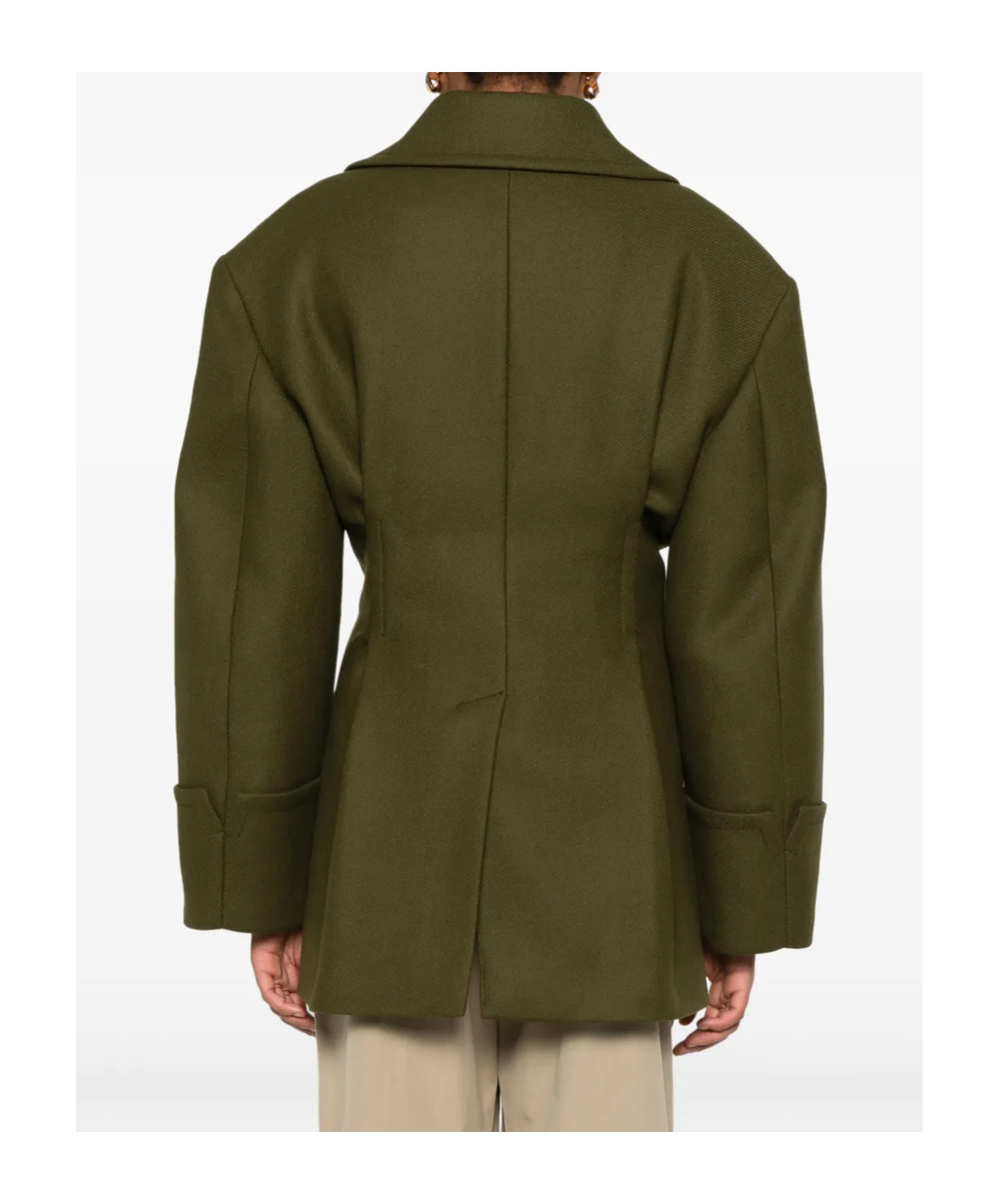 Remain Birger Christensen Pleated Peacoat