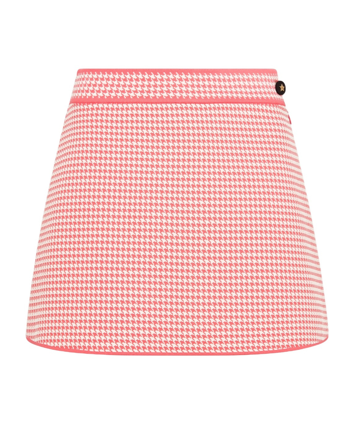 Dior Iviera Flared Miniskirt In Pink