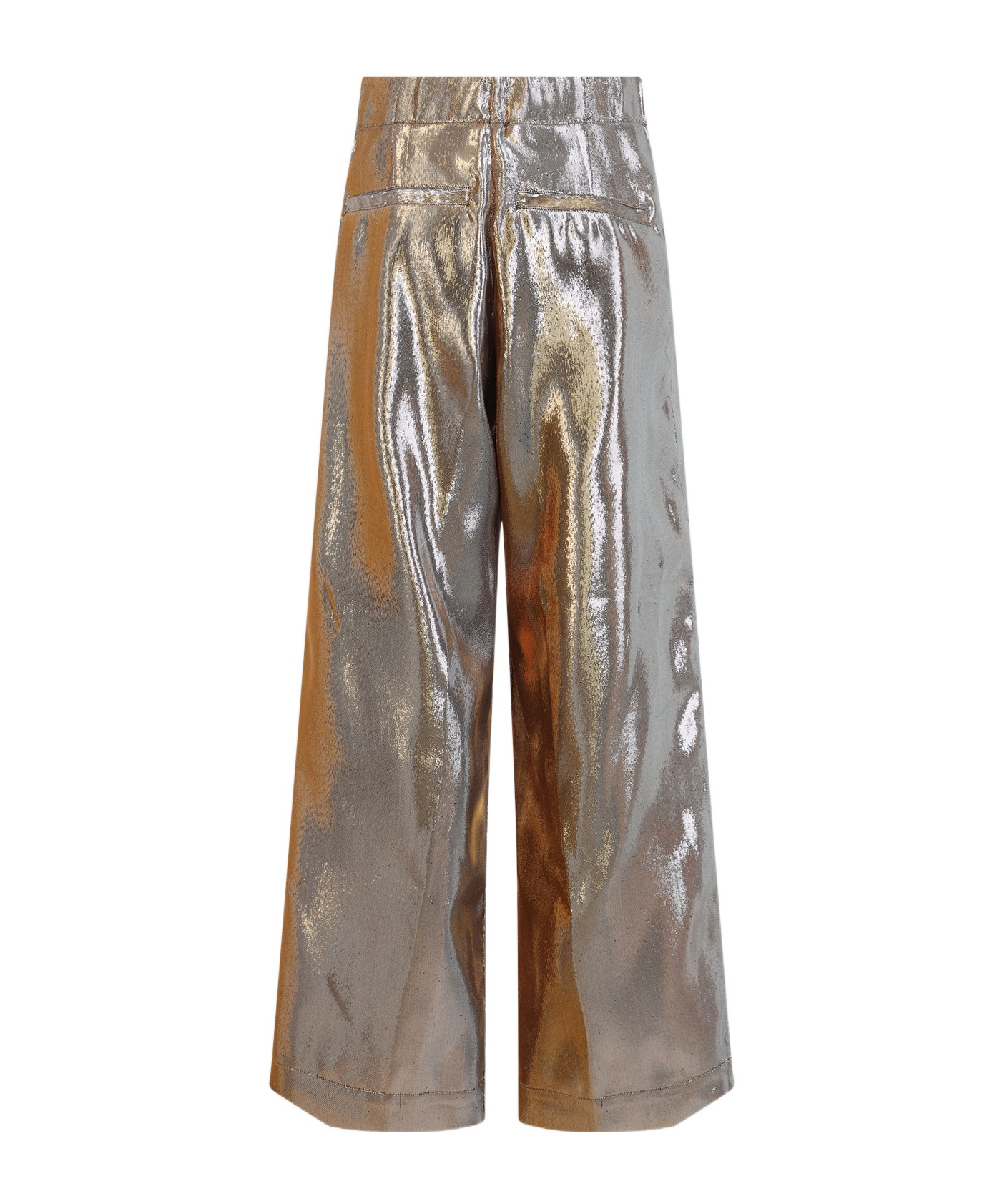 Dries Van Noten Elastic Waist Casual Pants In Gray