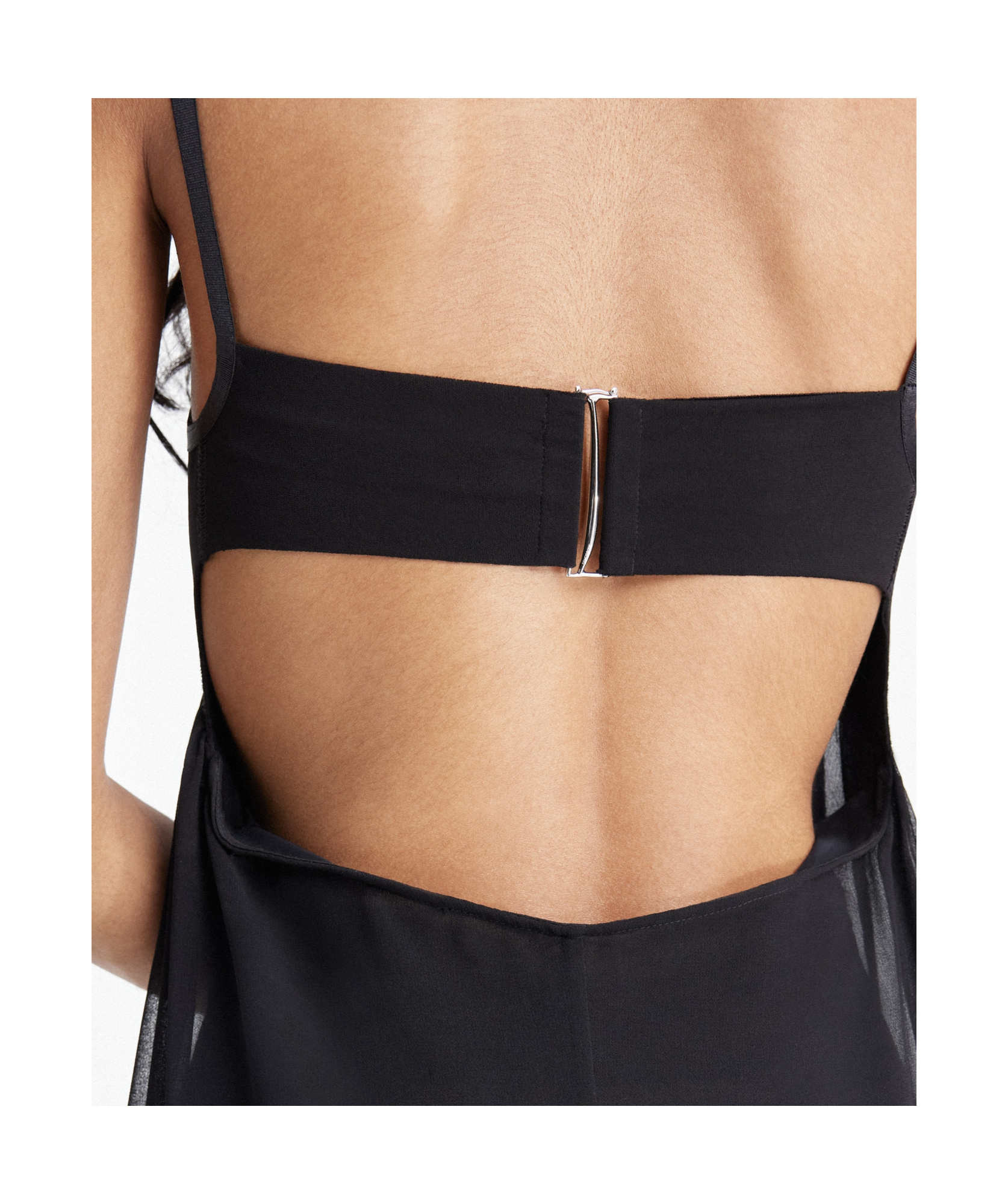 Jacquemus Chic Mini Peplo Dress In Black