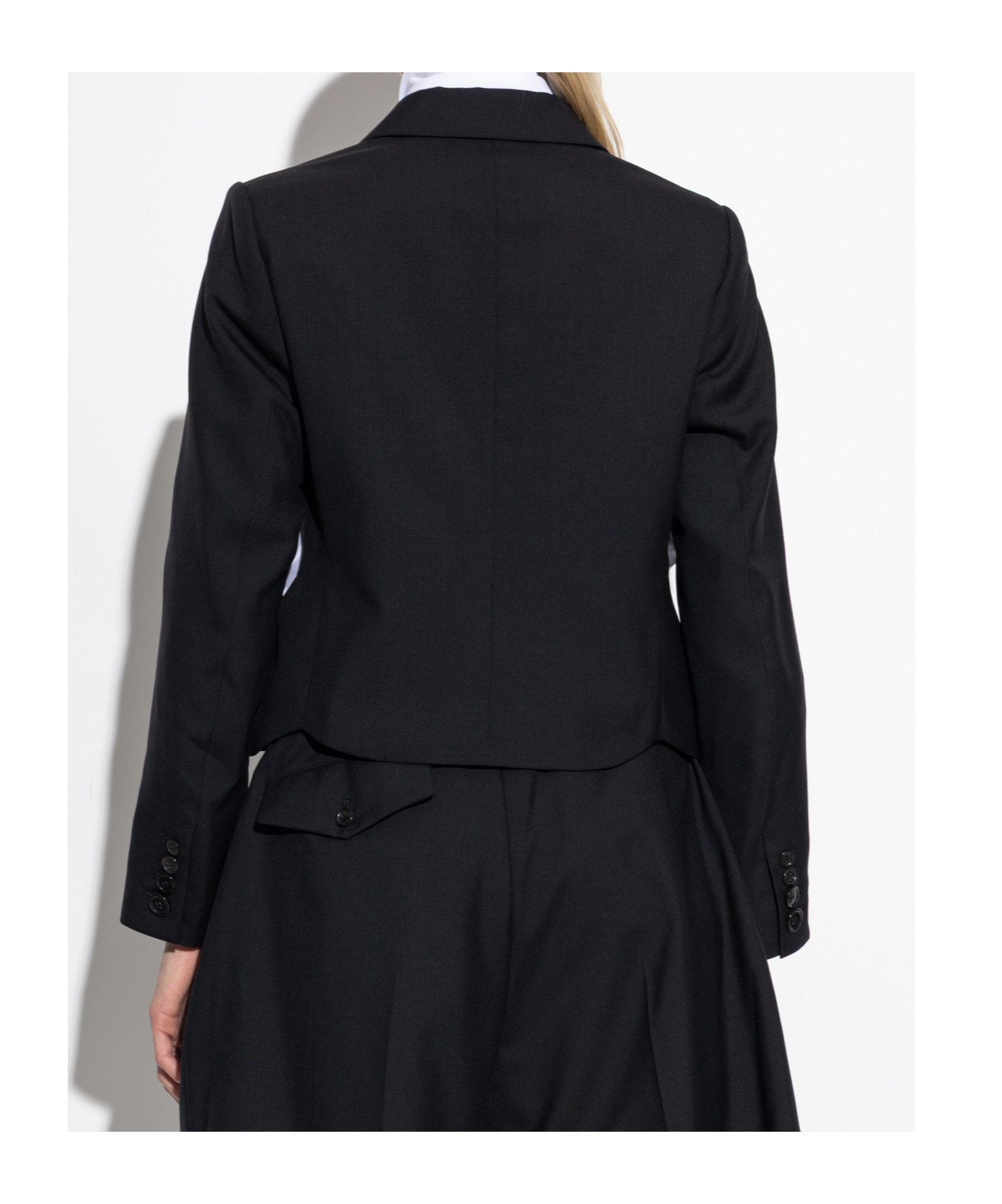 COMME DES GARÇONS LONG-SLEEVED SUIT JACKET 