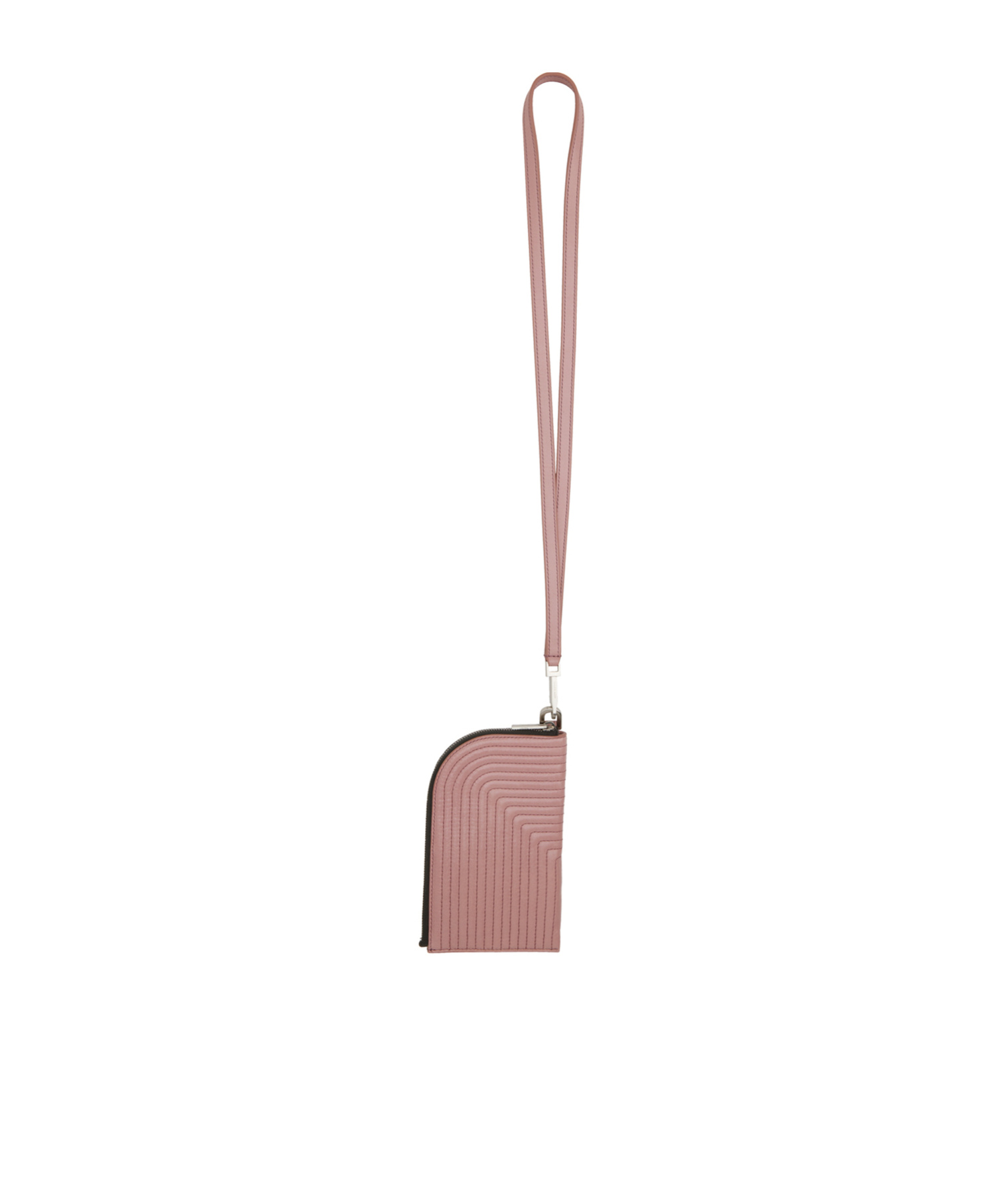 Rick Owens Lanyard Wallet In Nude