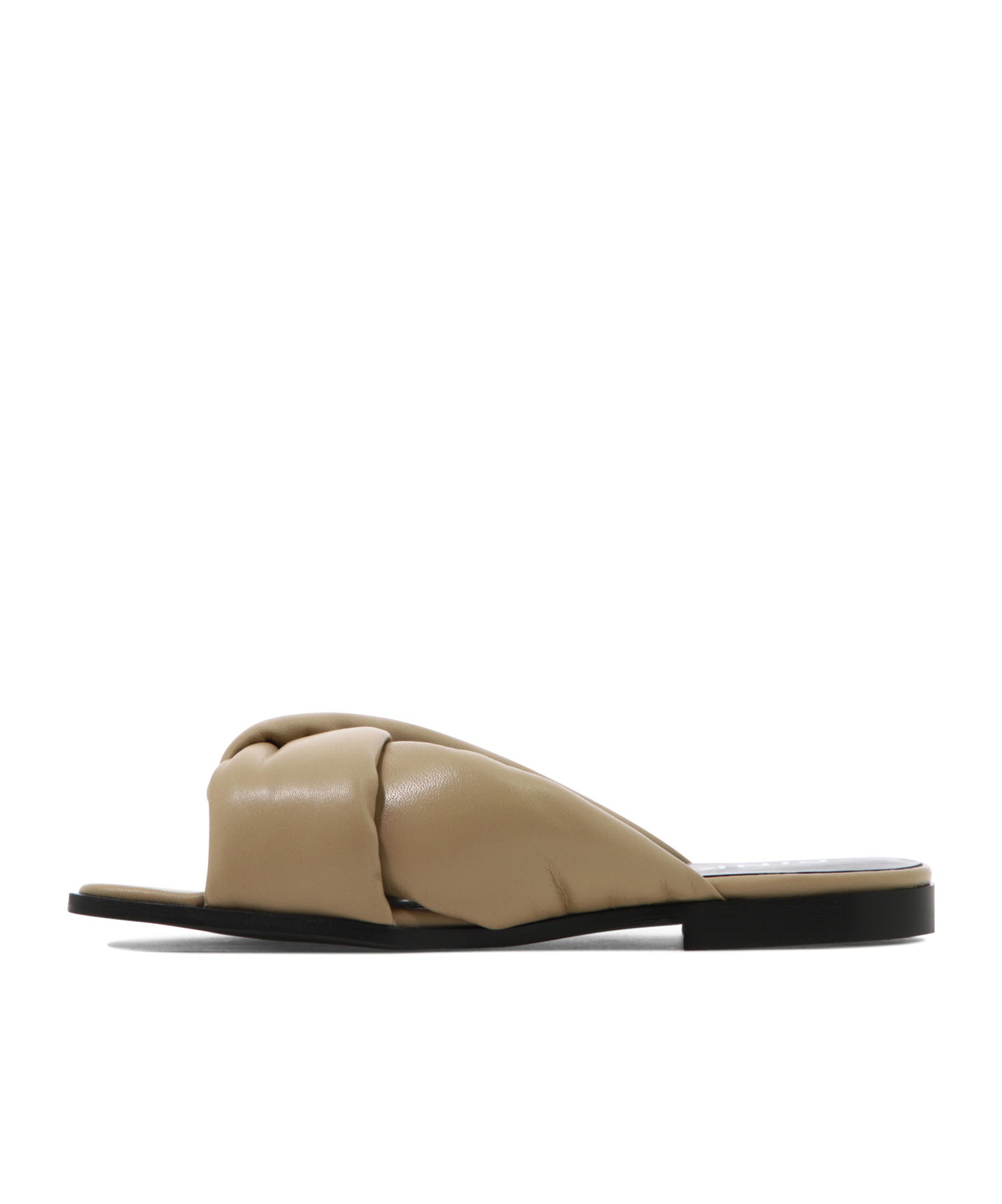 Pinko Padded Open-toe Sandals In Brown