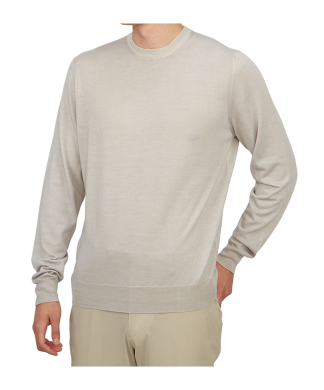Drumohr Fine-knit Merino-wool Jumper In White
