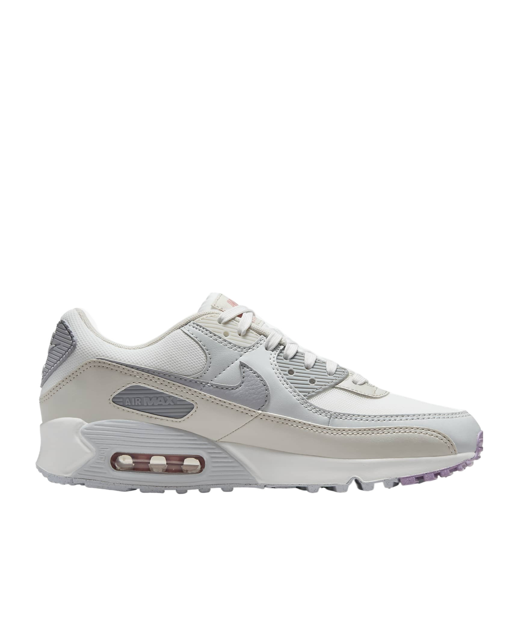 Nike Air Max 90 Lace-up Trainers In Gray