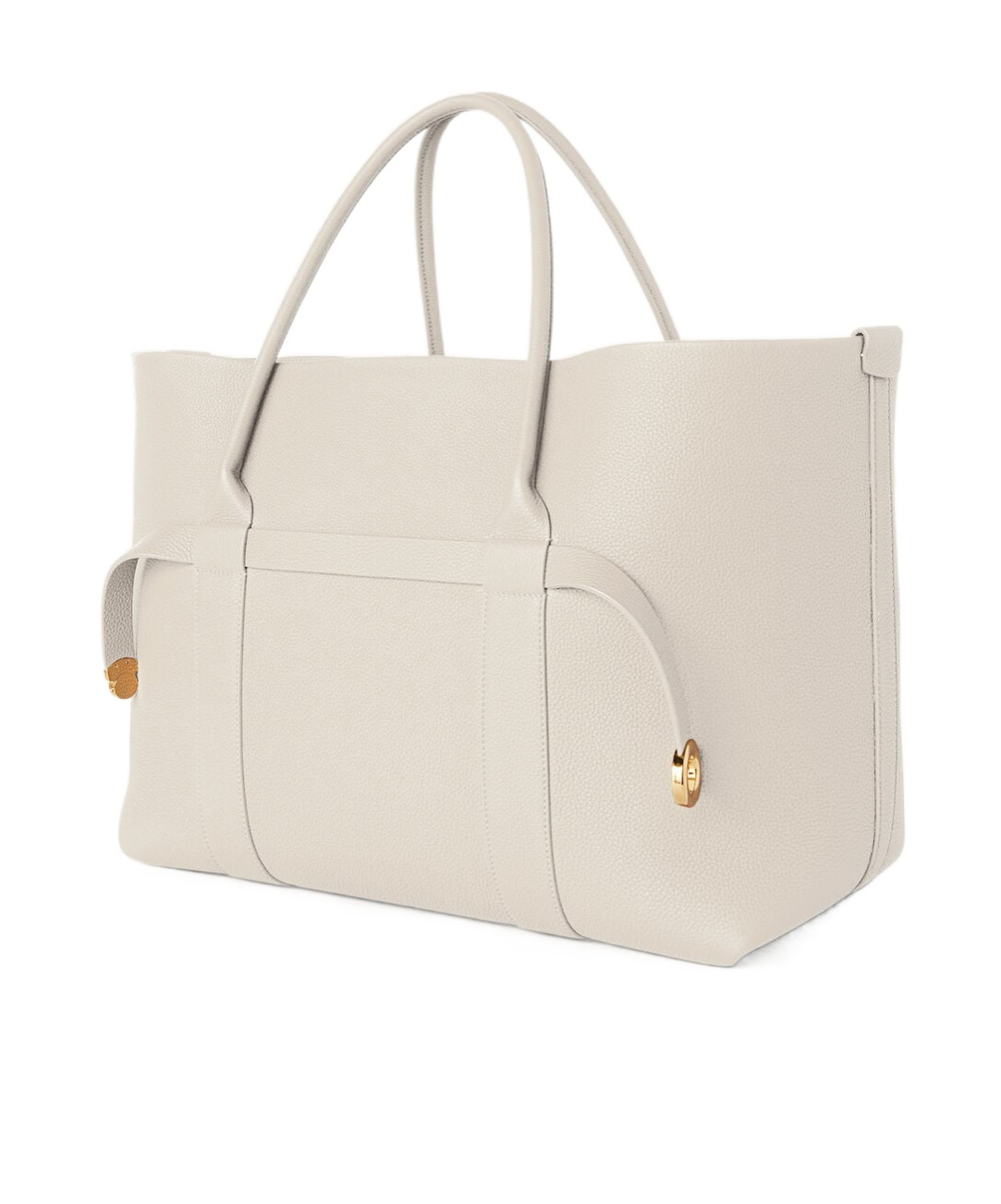 Loro Piana Logo-embossed Tote Bag In White