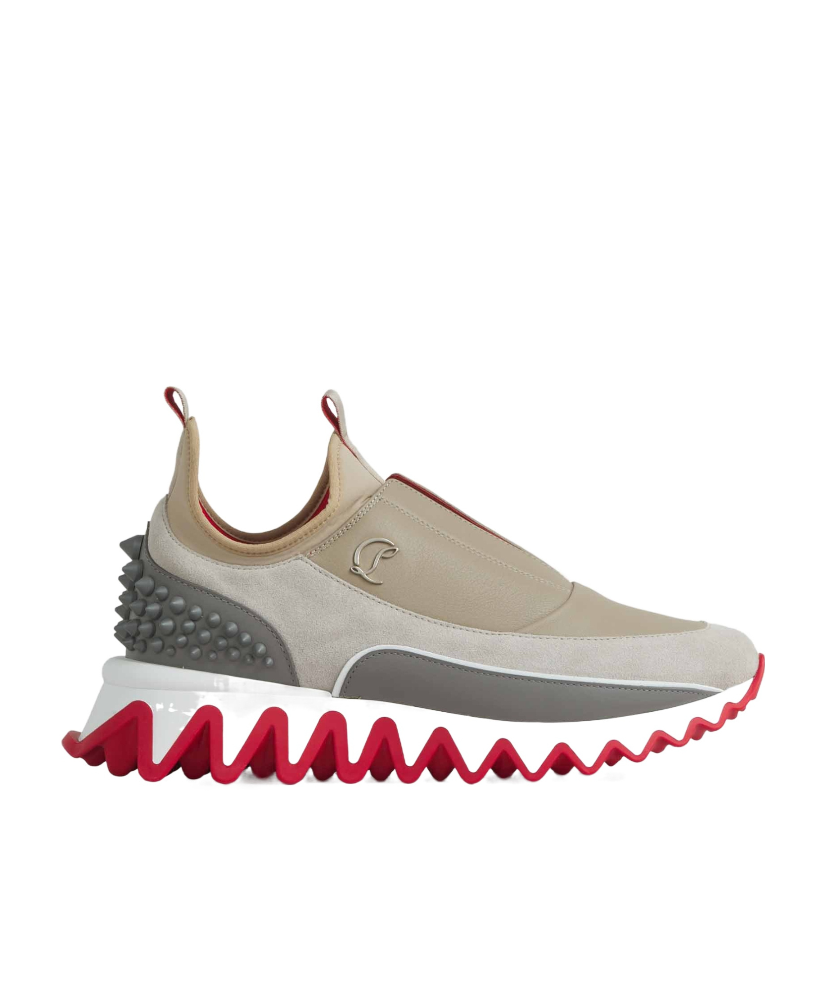 Christian Louboutin Round-head Sneakers In Multicolor