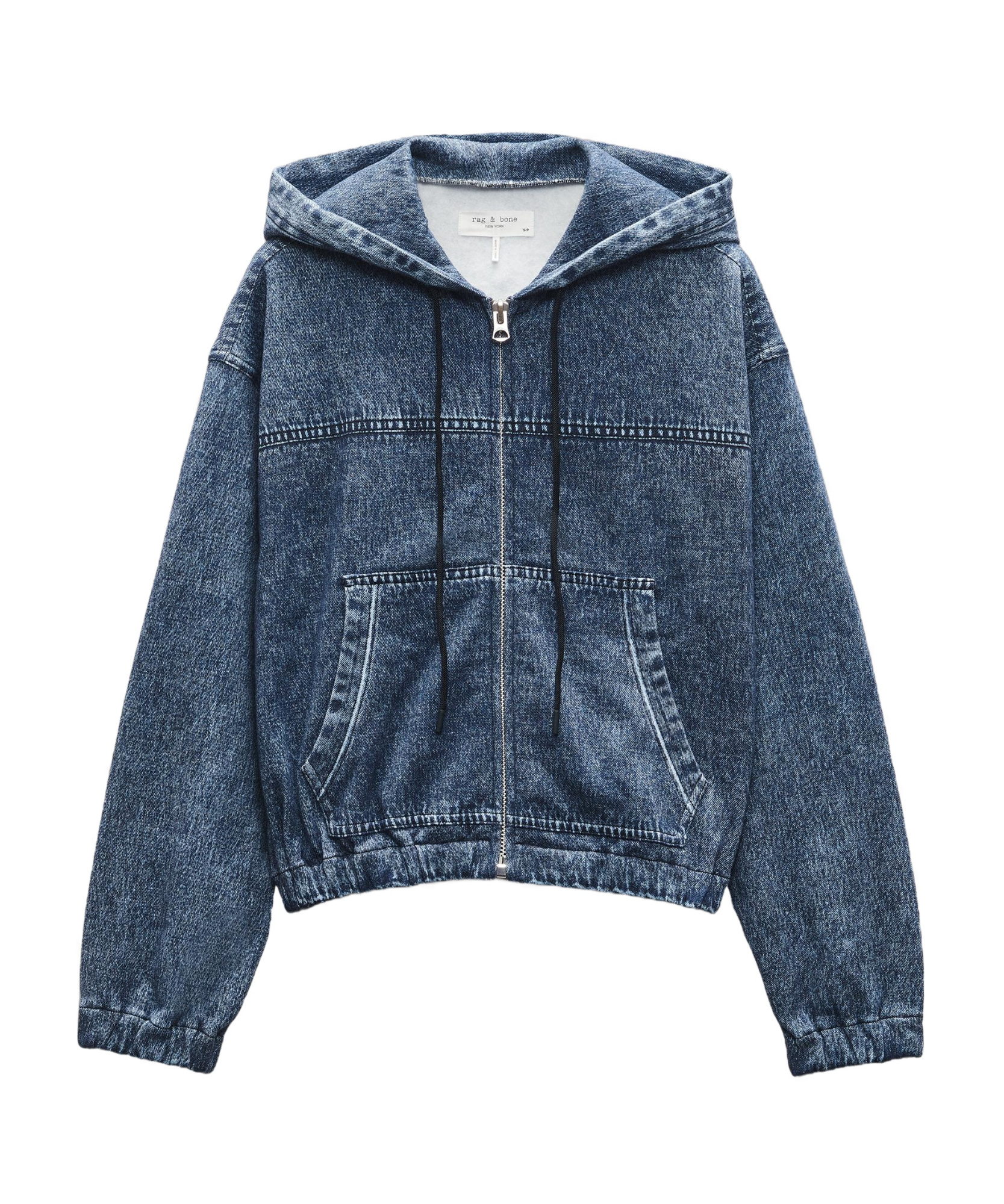 RAG & BONE HOODED DENIM JACKET